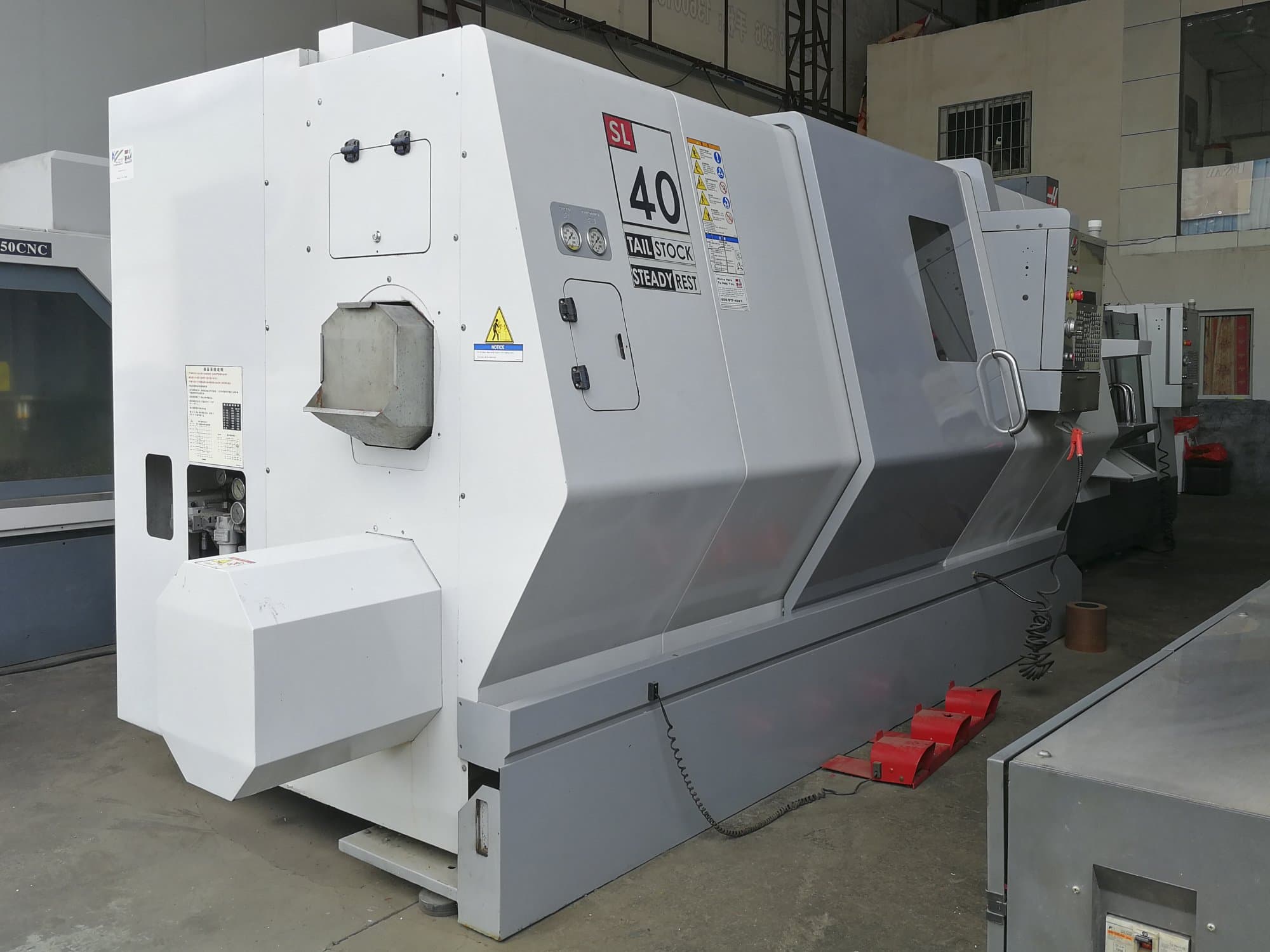 Masinavaade HAAS SL-40   vasakult