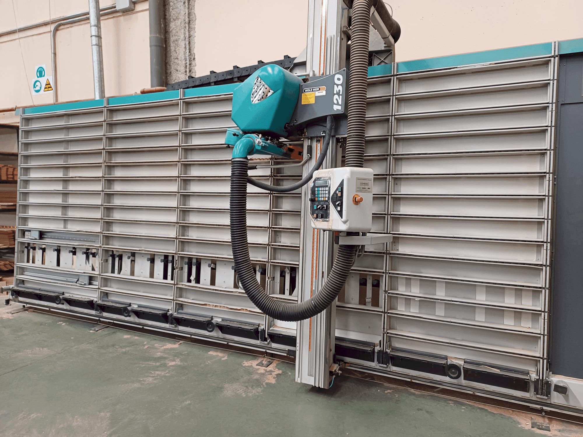 Masina HOLZHER PK 1230 eestvaade