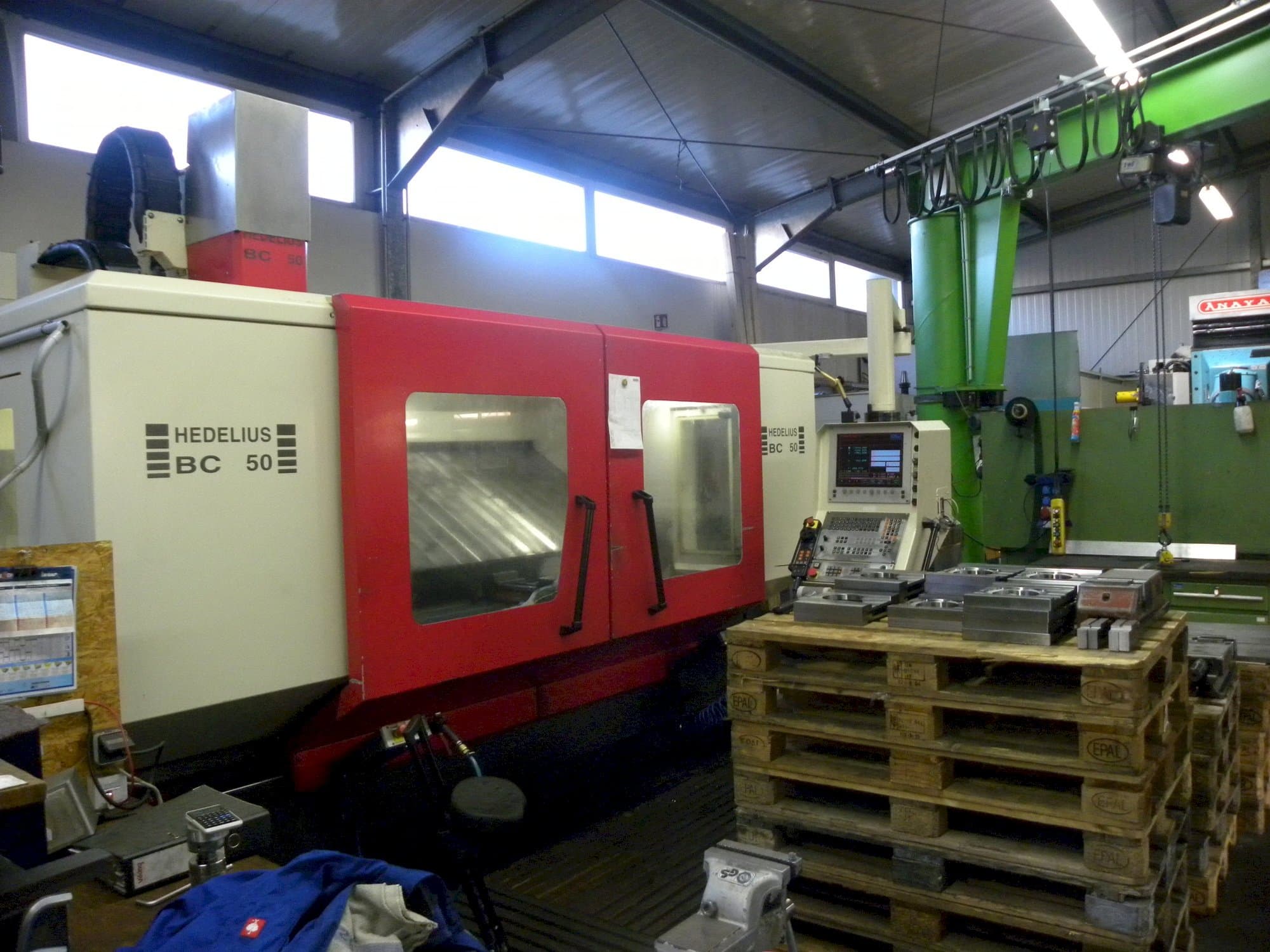 Masina HEDELIUS BC-50 eestvaade