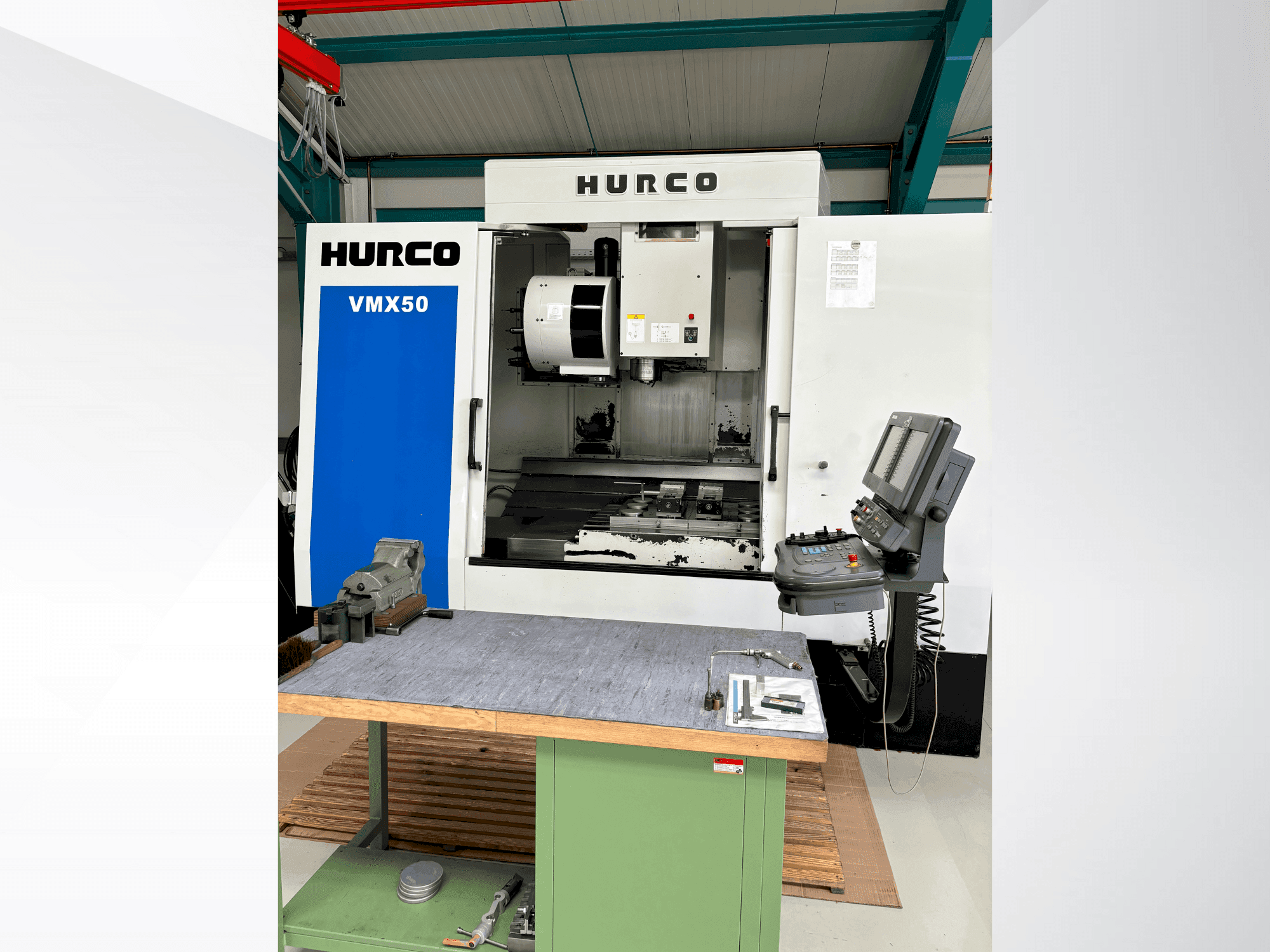Masina Hurco VMX50 eestvaade