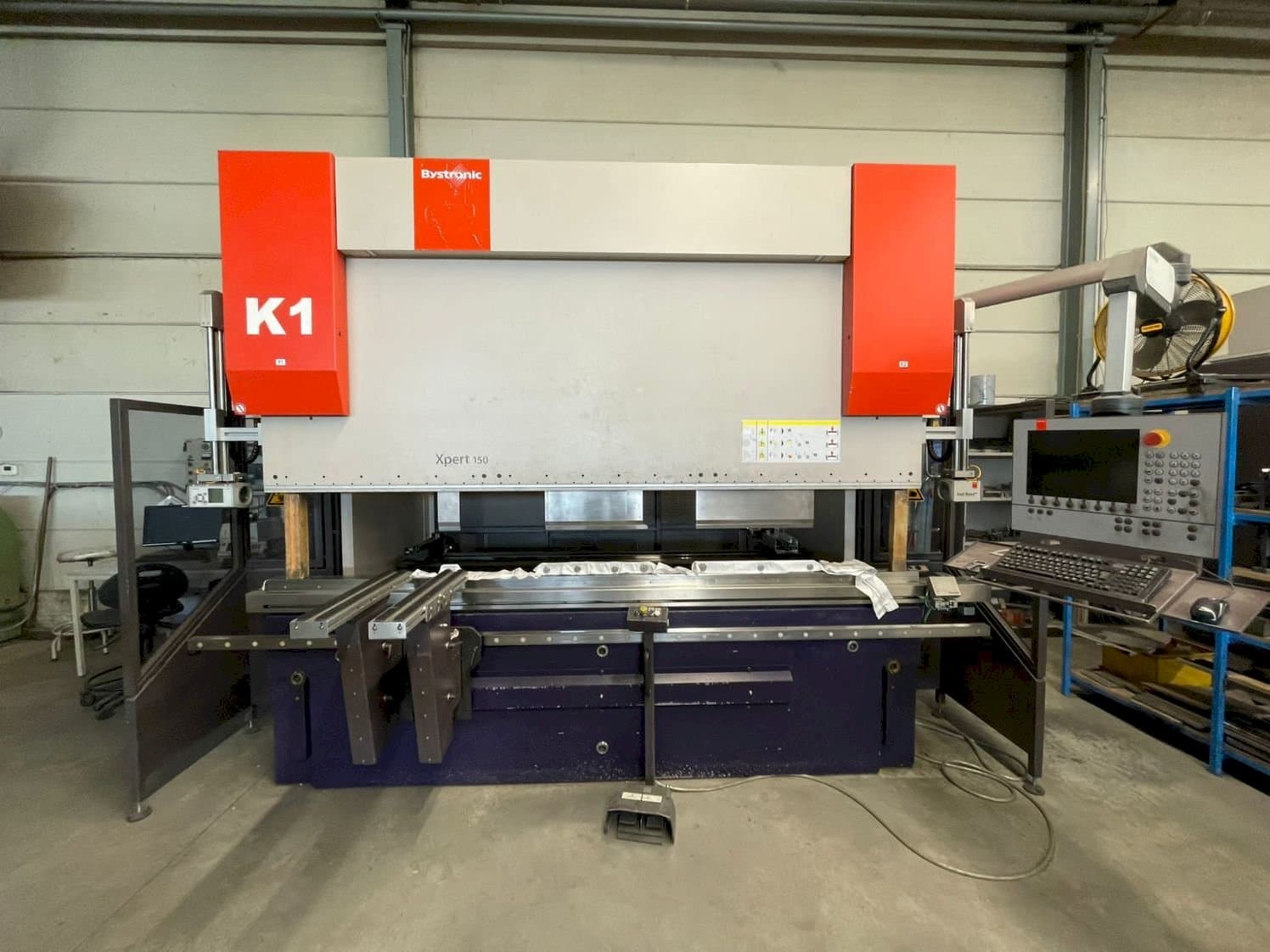Masina Bystronic Xpert 150 x 3100 eestvaade