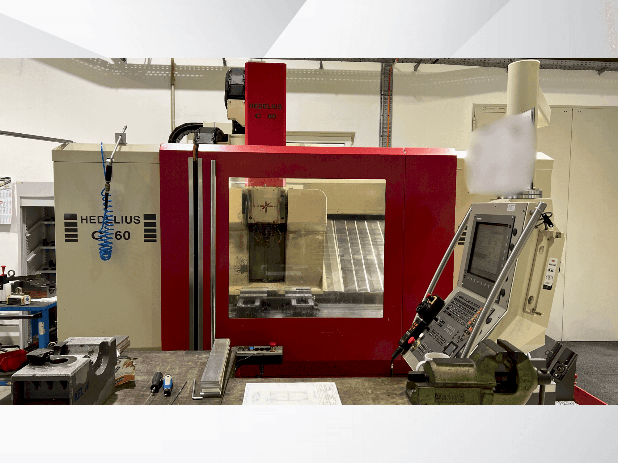 Masina HEDELIUS C60S-1200 eestvaade