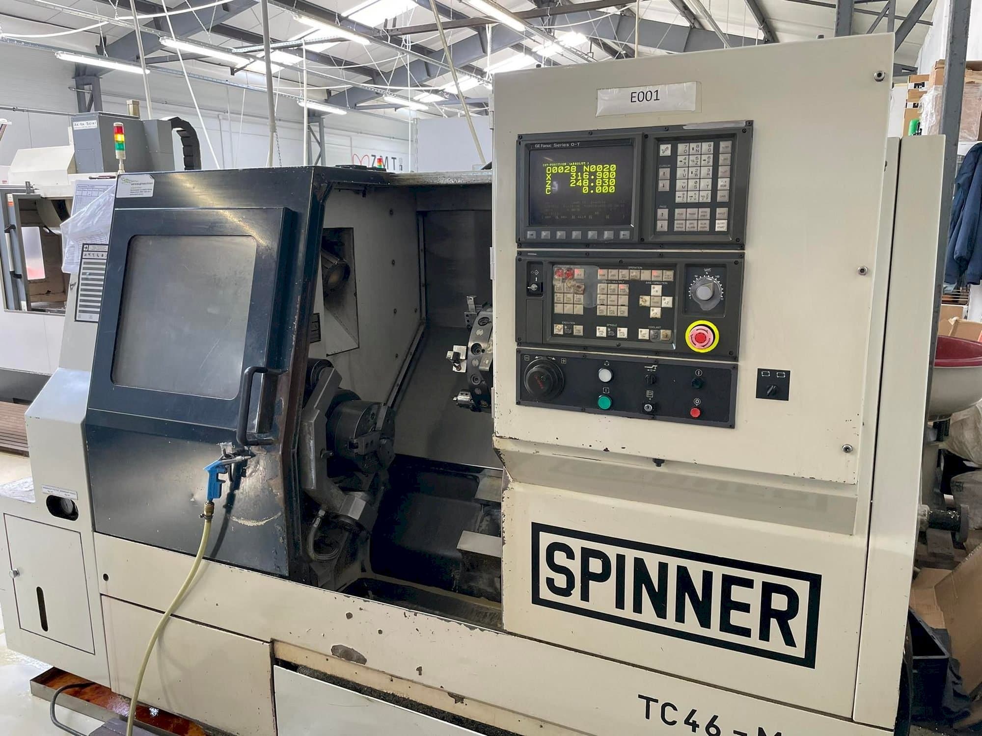 Masina SPINNER TC46 MC eestvaade