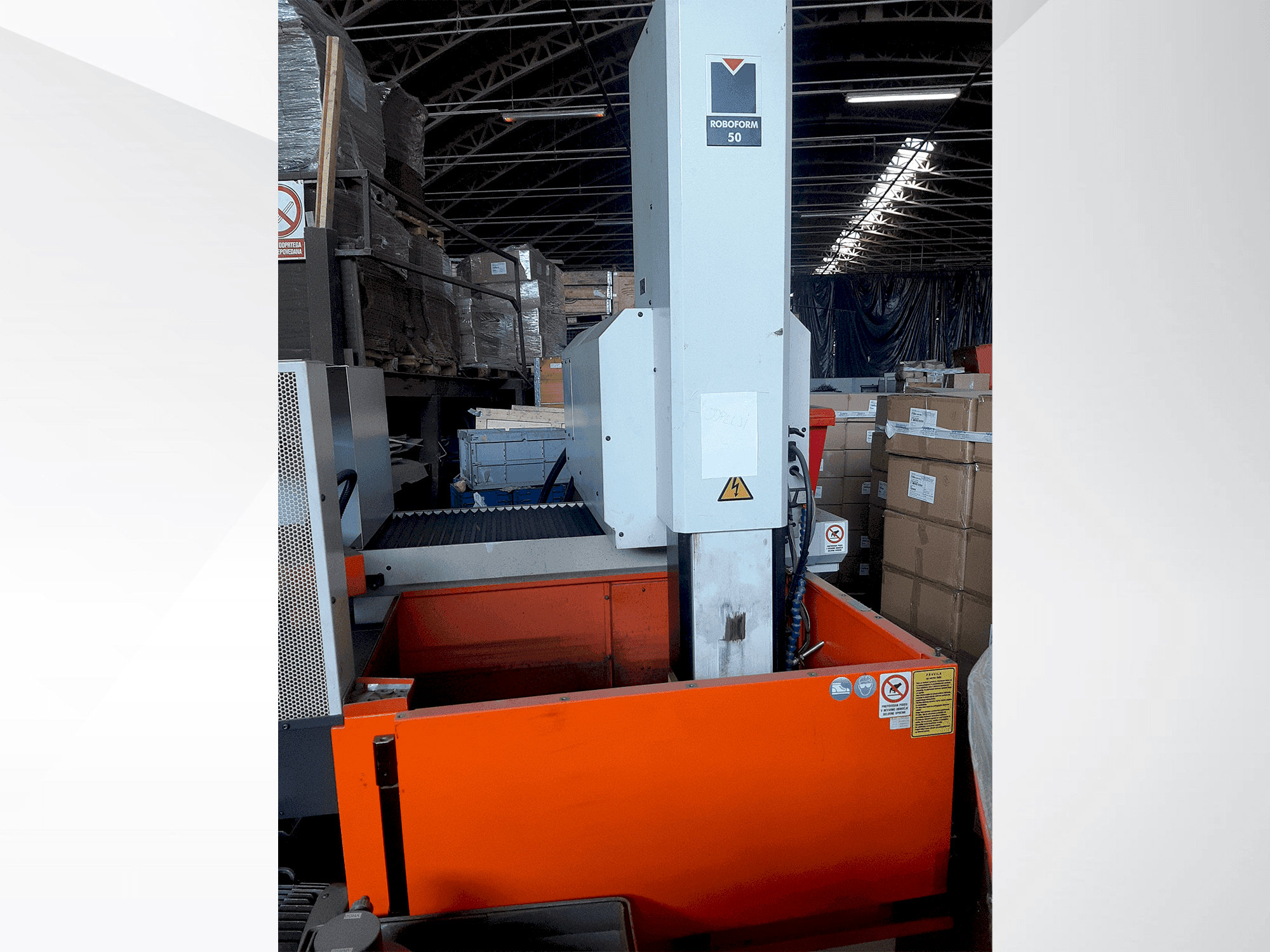 Masina CHARMILLES ROBOFORM 50   eestvaade