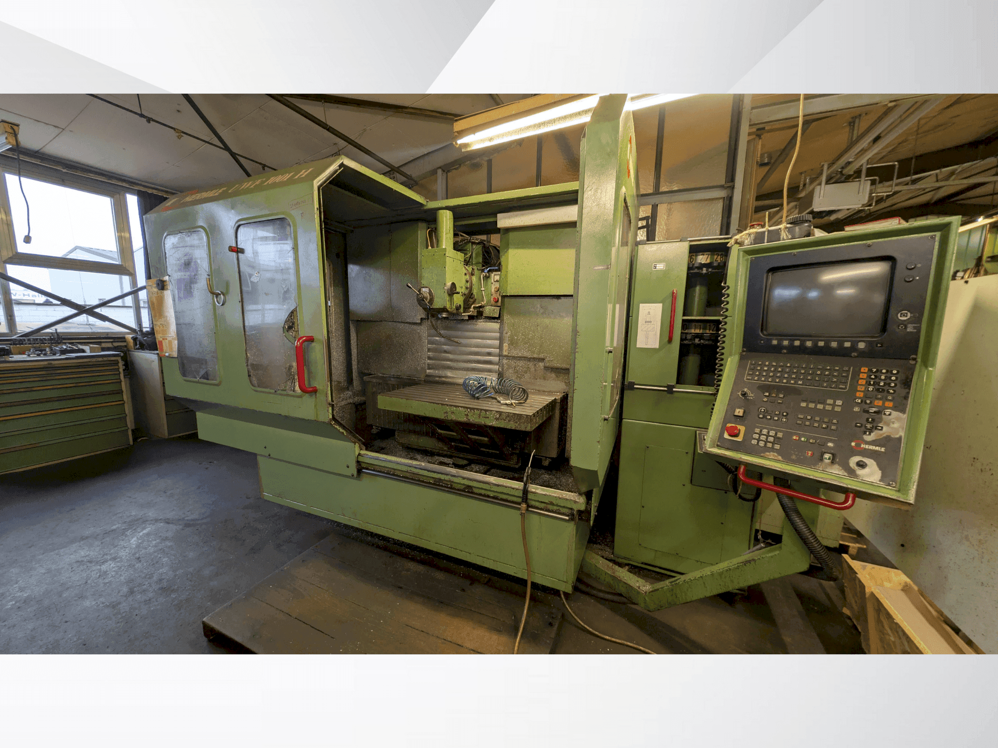 Masina HERMLE 1001   eestvaade