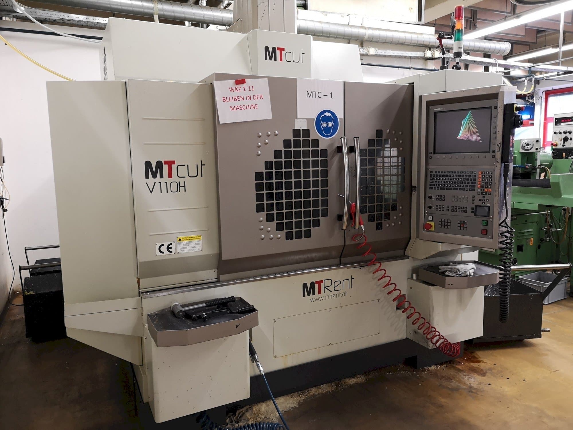 Masina MT Cut V110H eestvaade