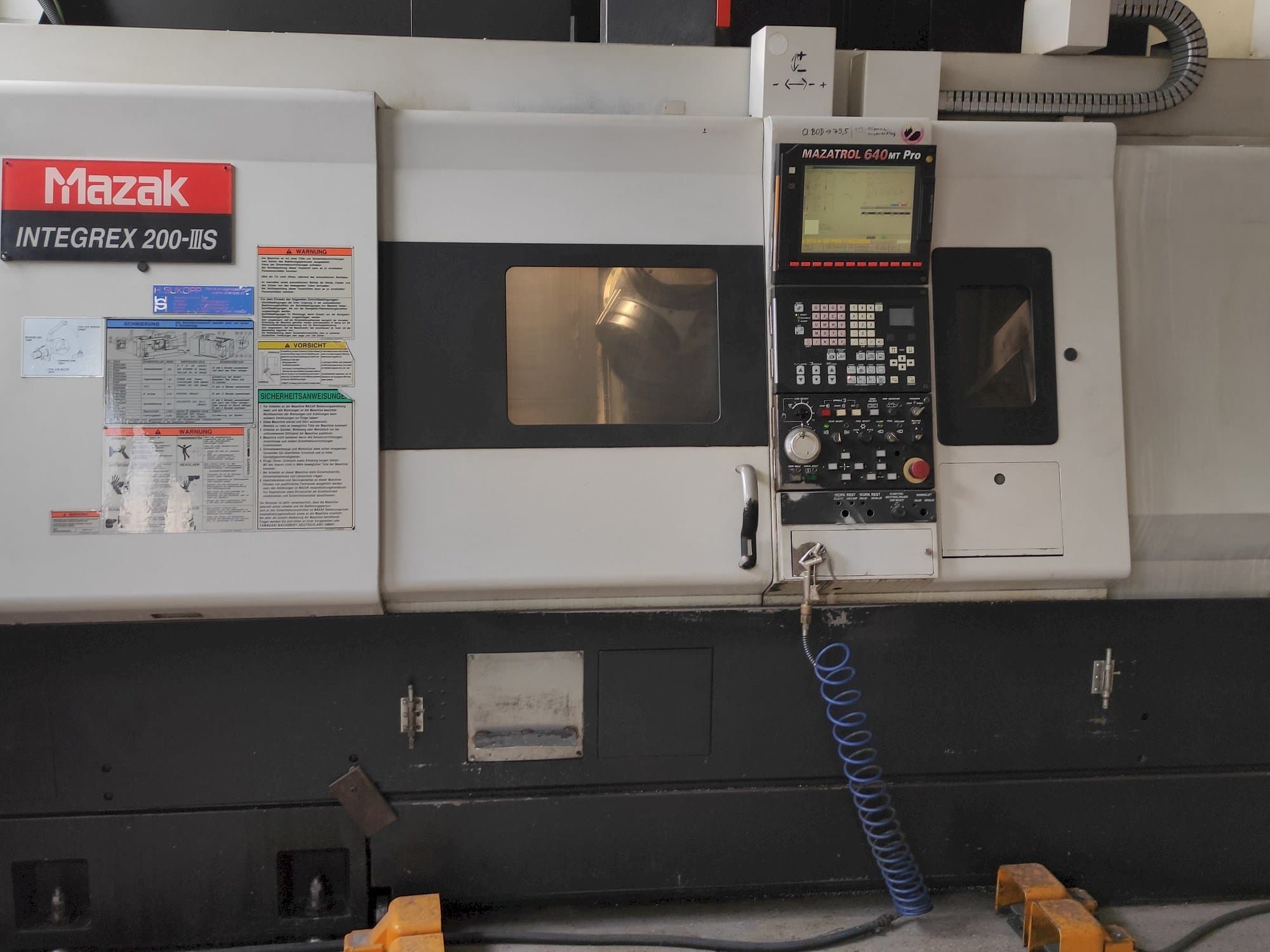Masina Mazak Integrex 200-III S eestvaade