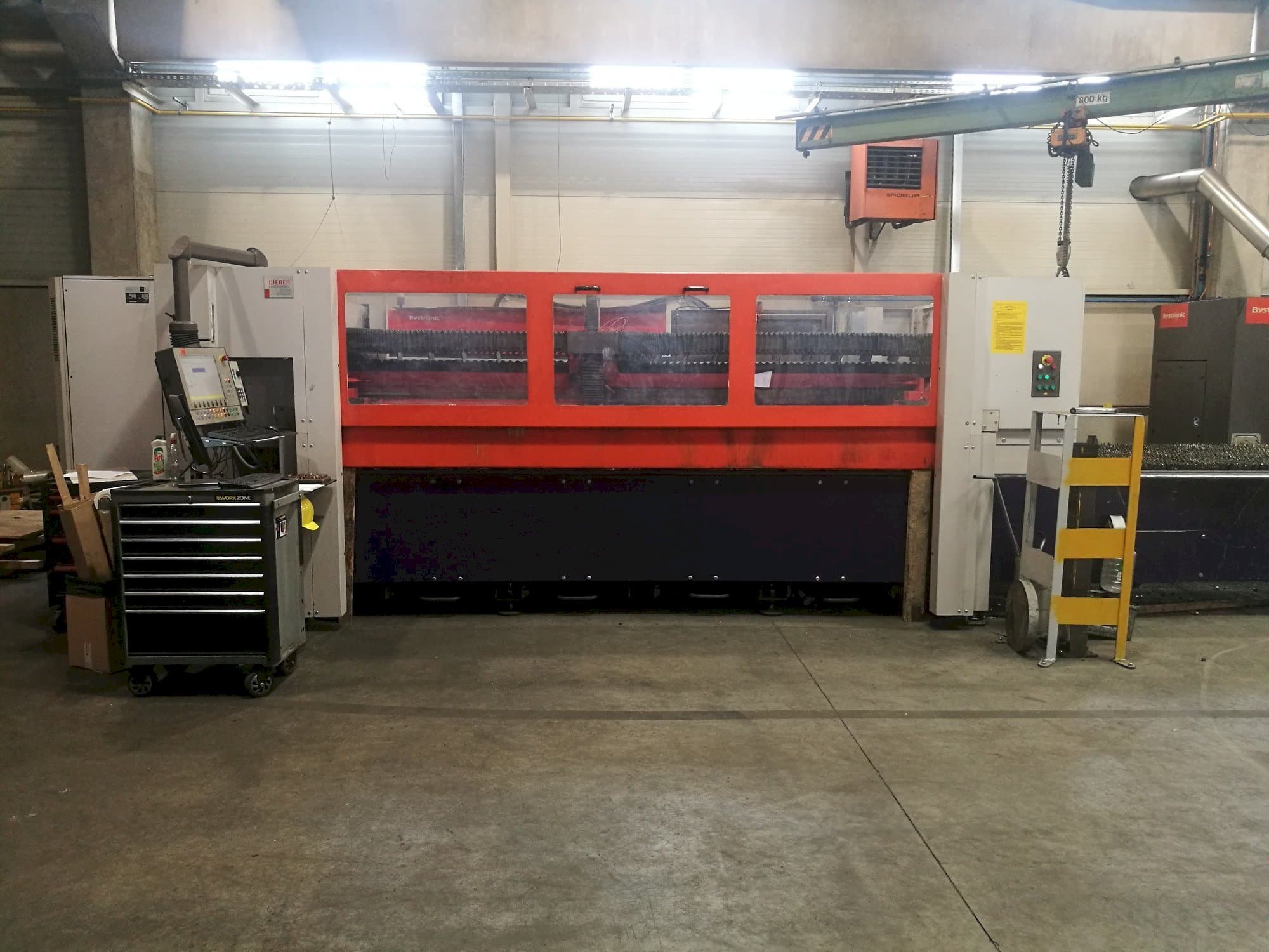 Masina Bystronic Bystar 3015   eestvaade