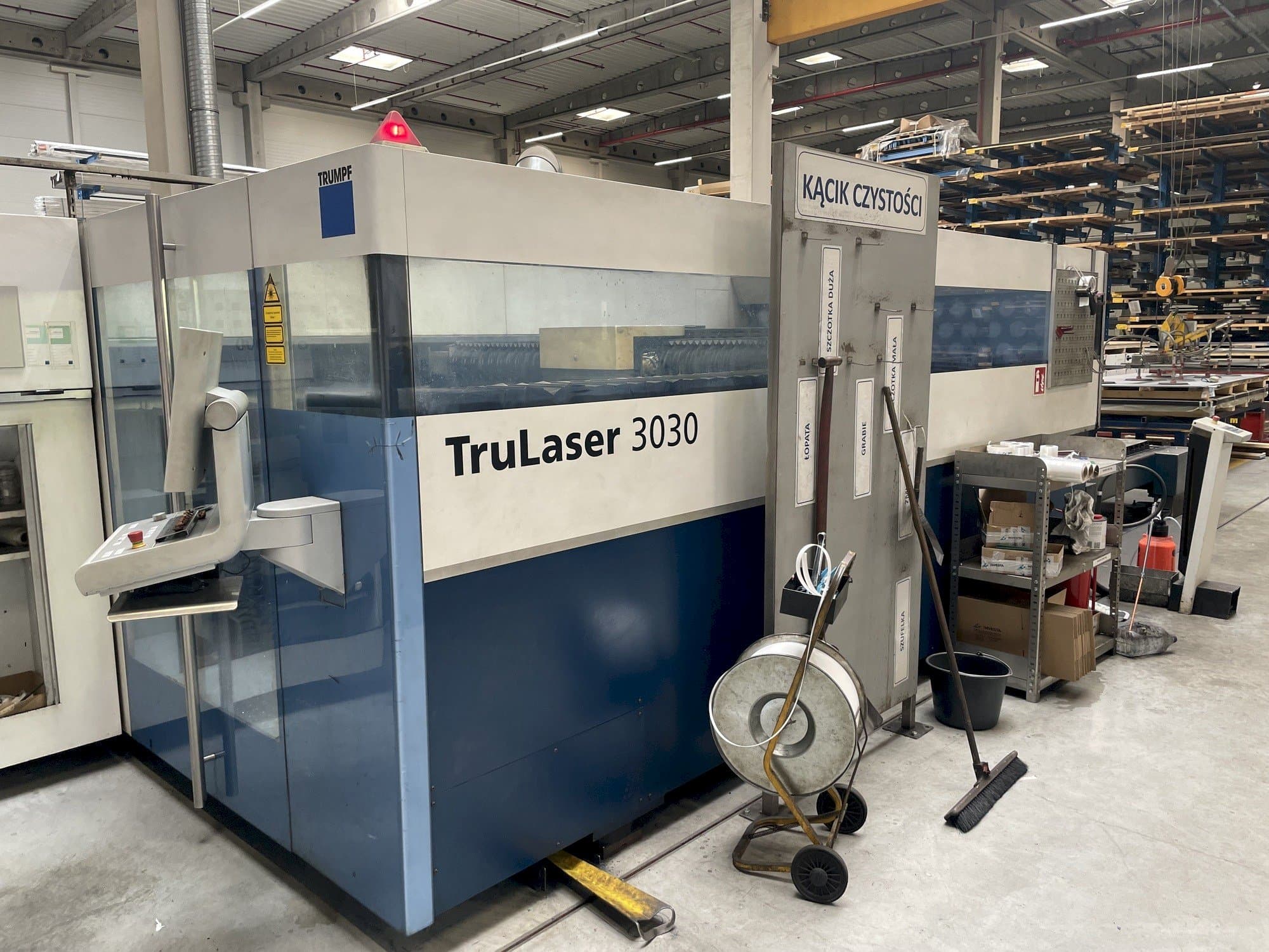 Masina Trumpf TruLaser 3030 eestvaade