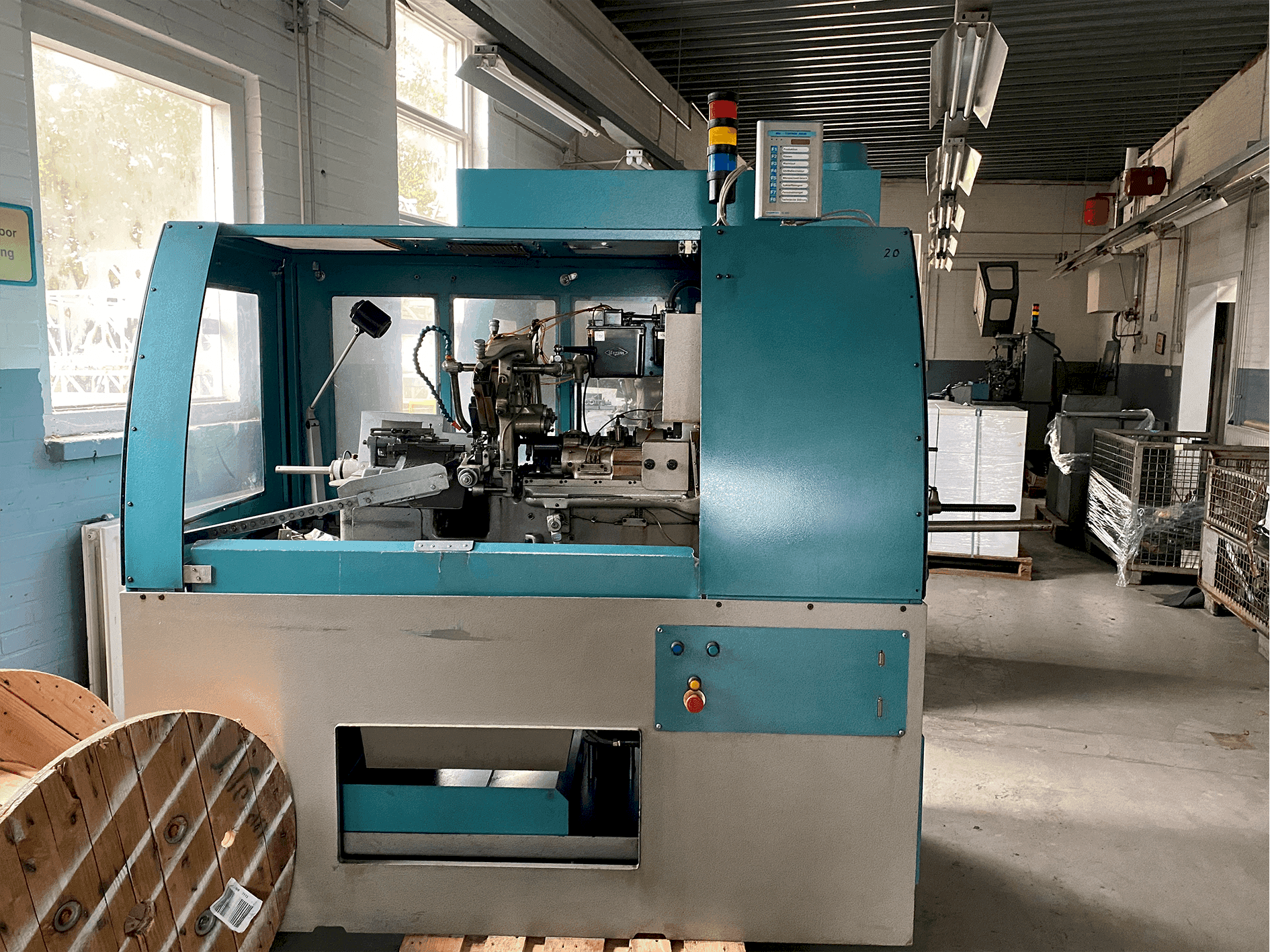 Masina Tornos-Bechler NAT-125 vario eestvaade