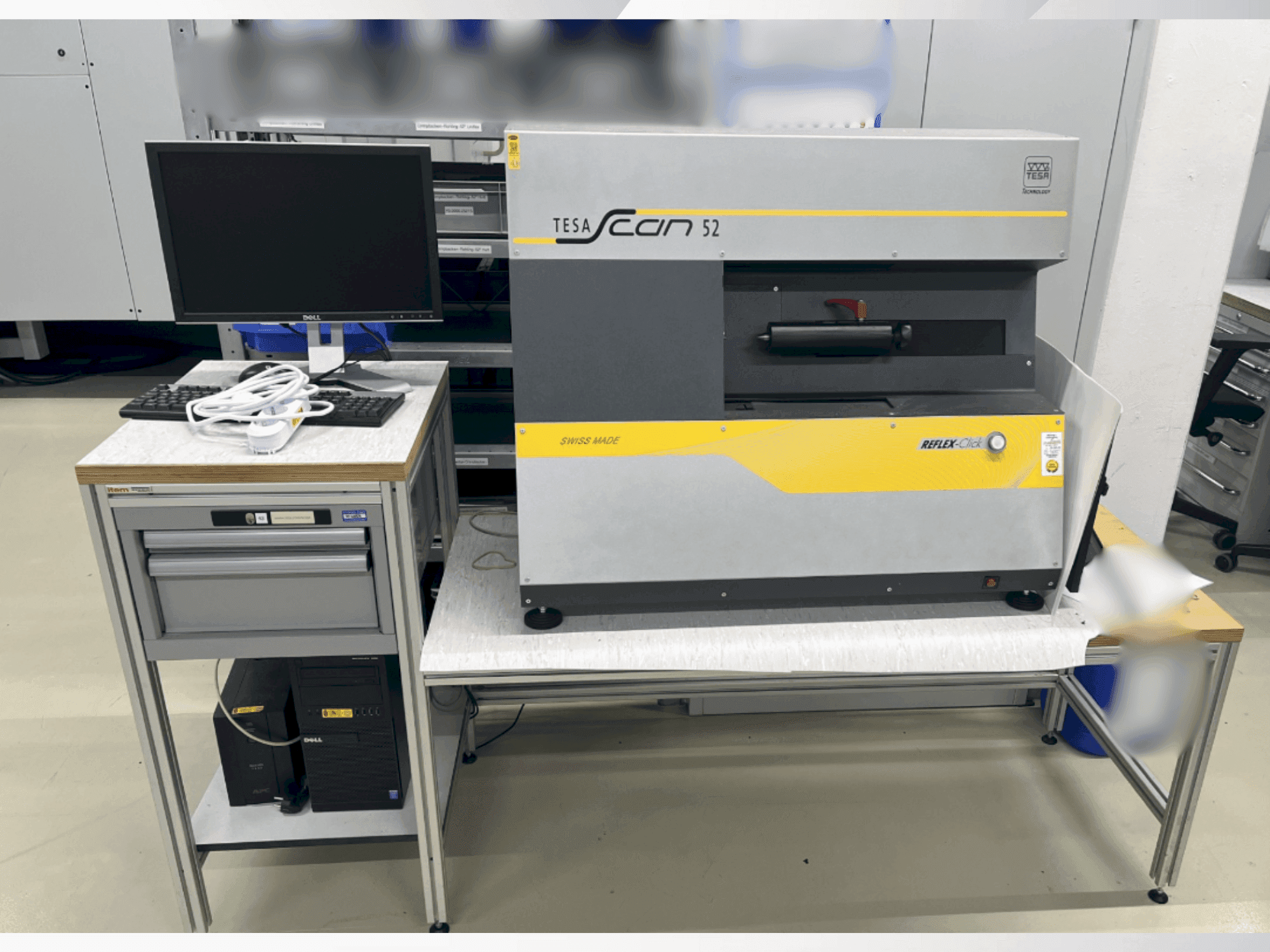 Masina TESA Scan 52 eestvaade