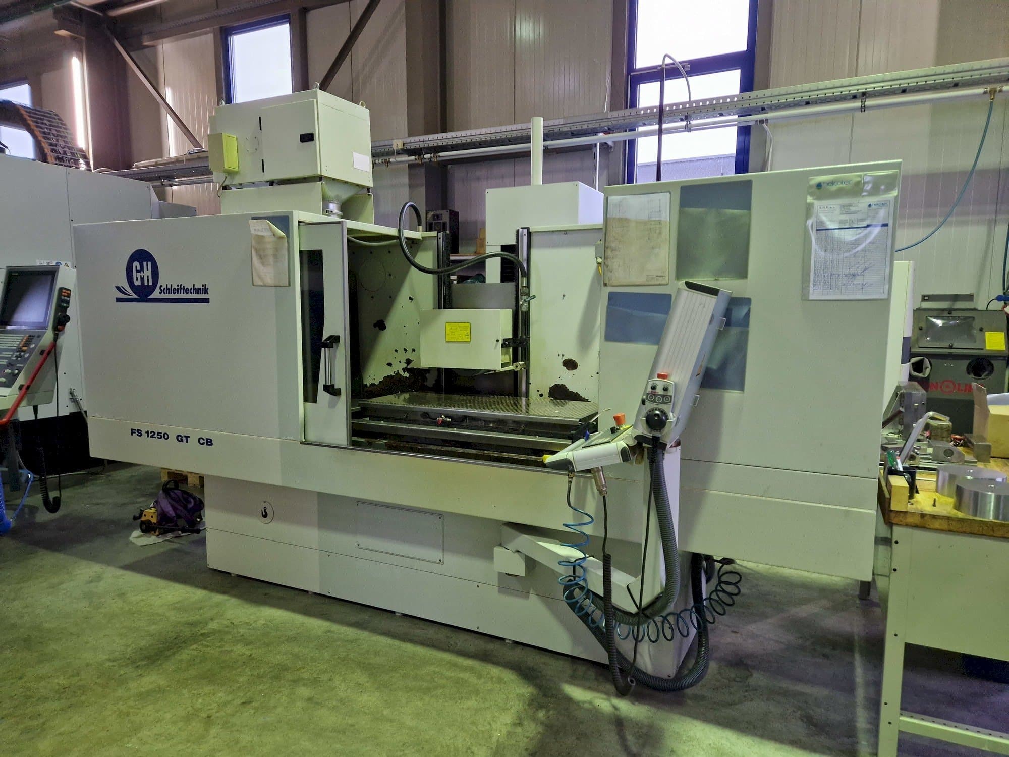 Masina GEIBEL & HOTZ FS 1250 GT CB eestvaade