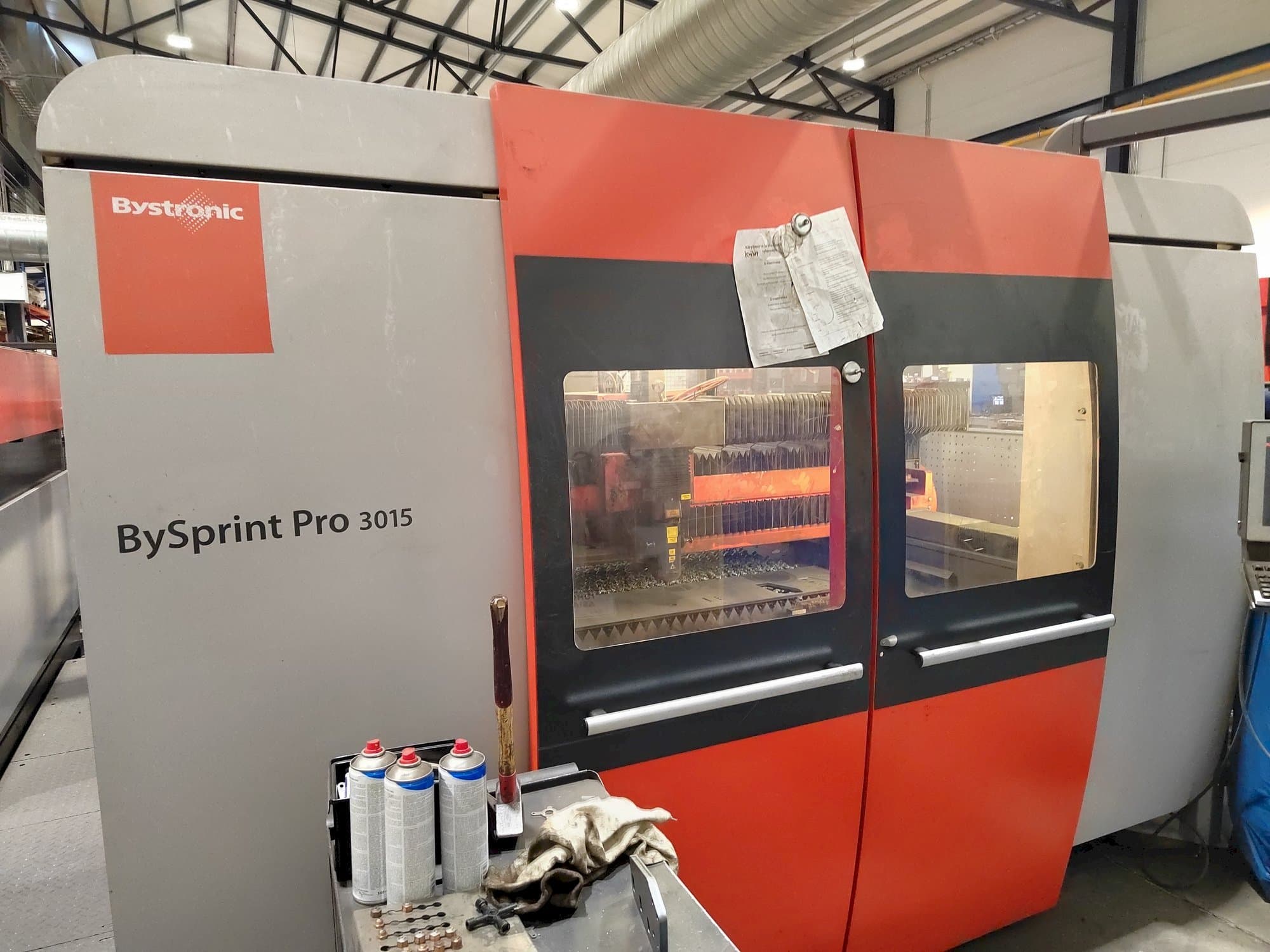 Masina Bystronic Bysprint Pro 3015 eestvaade