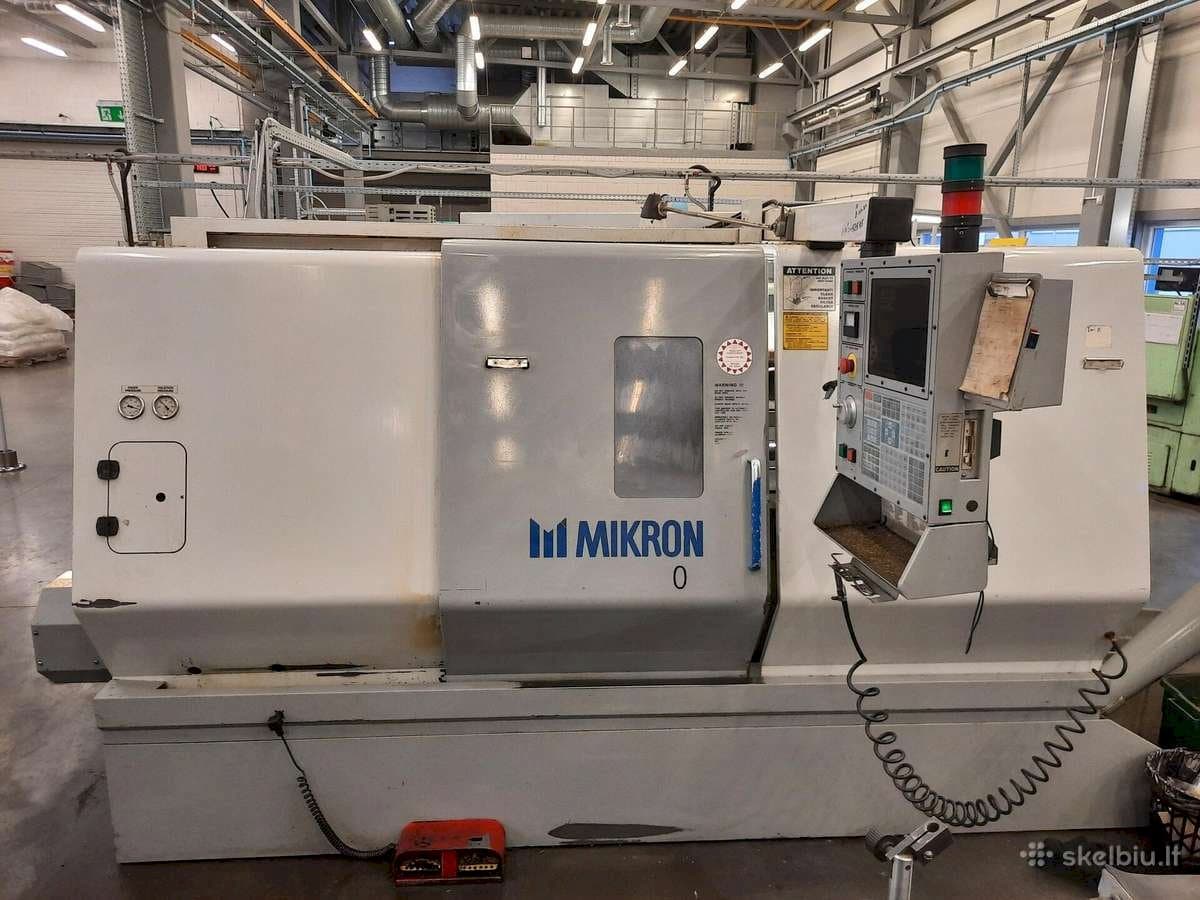 Masina MIKRON-HAAS LCE860T eestvaade