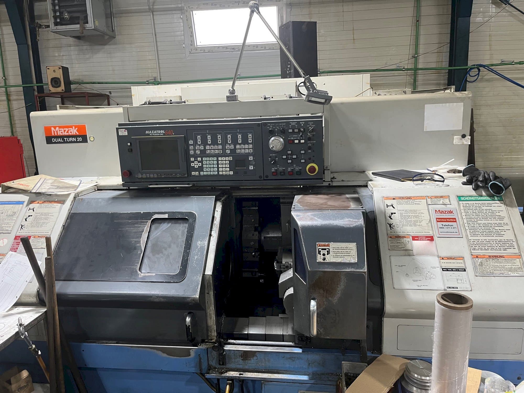 Masina Mazak Dual Turn 20 eestvaade