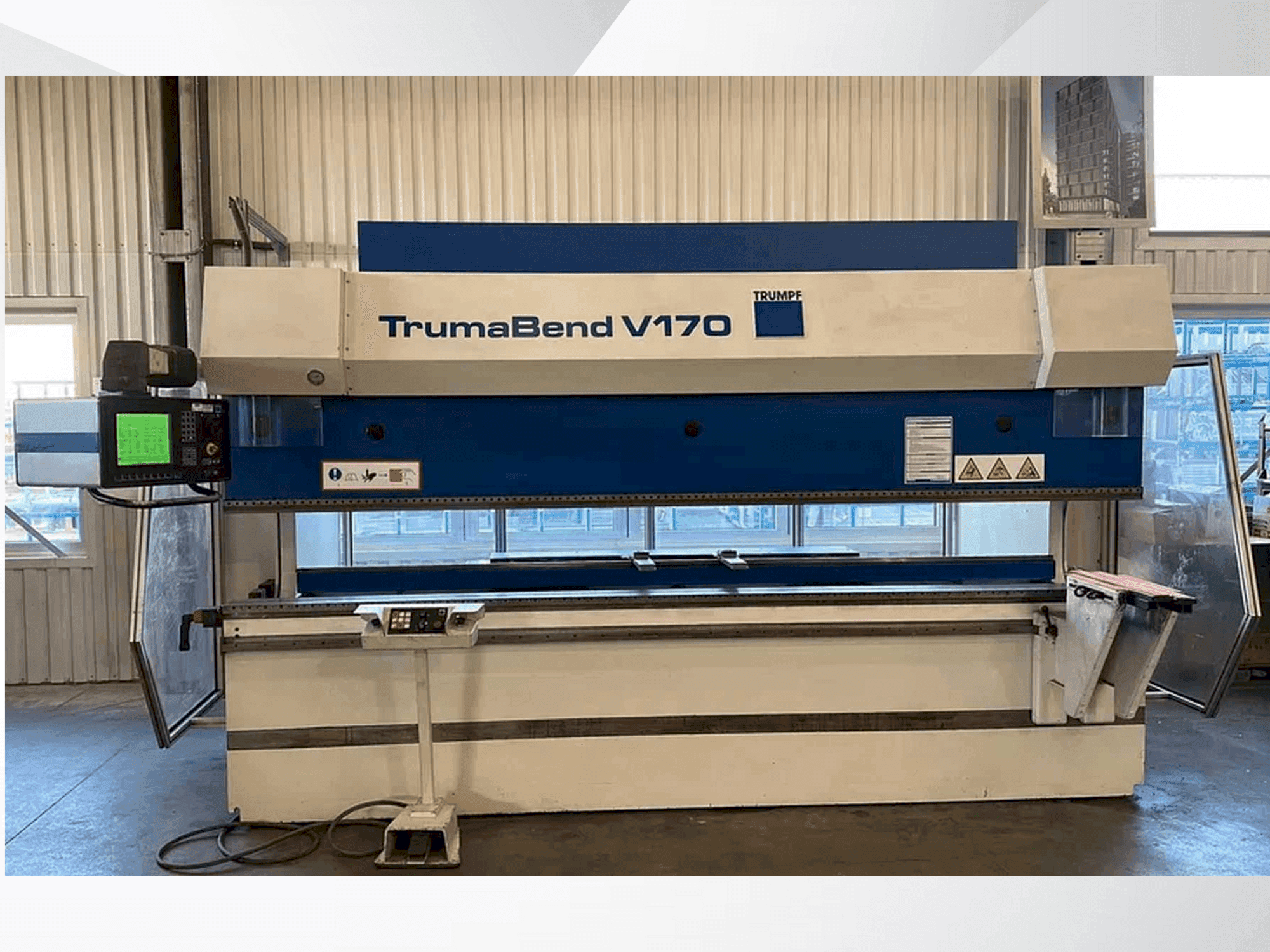 Masina TRUMPF Trumabend V170 eestvaade