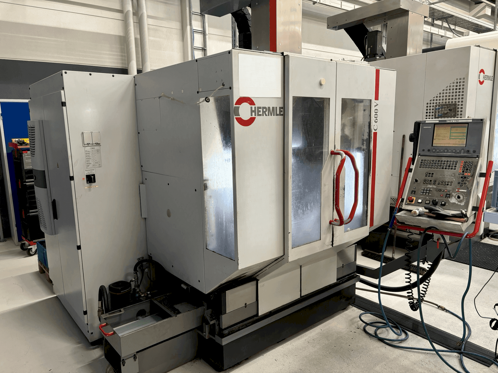 Masina HERMLE C 600 V   eestvaade