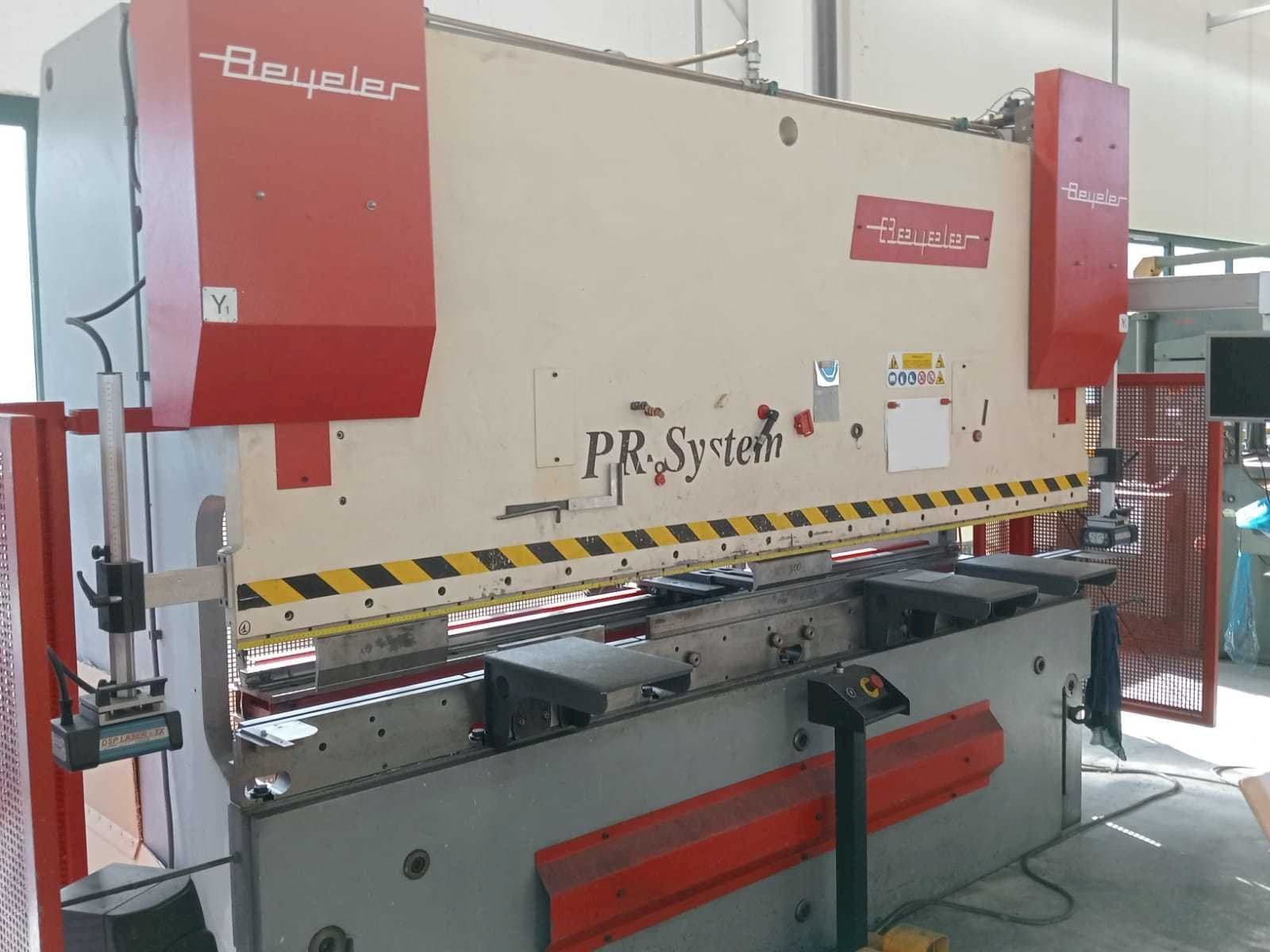 Masina BEYELER PR6 1500 KN X 3000 MM vasaku külje vaade