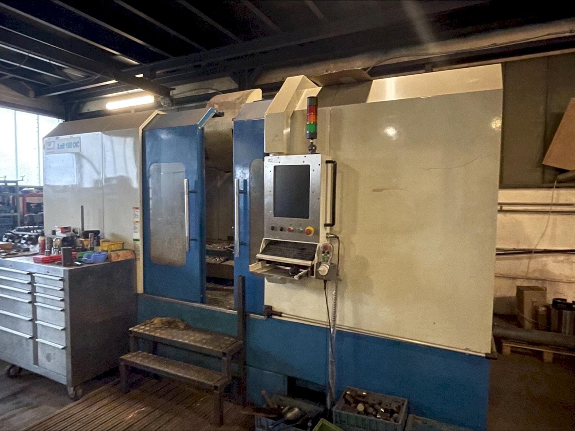Masina KNUTH LL 1500 CNC eestvaade
