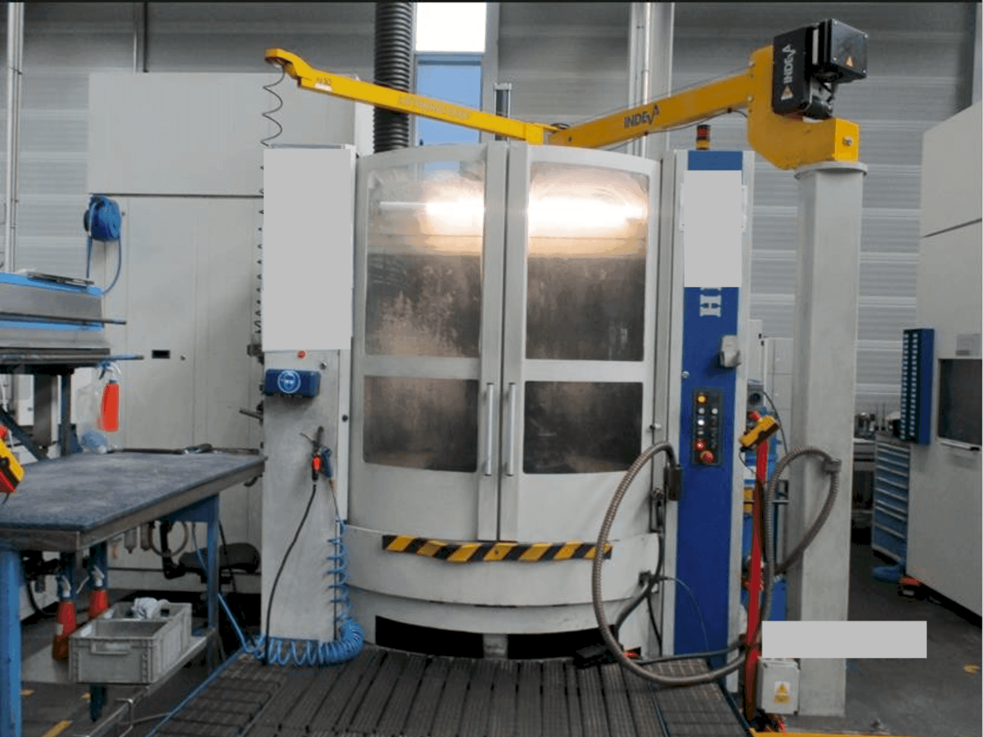 Masina HELLER MCH 250 eestvaade