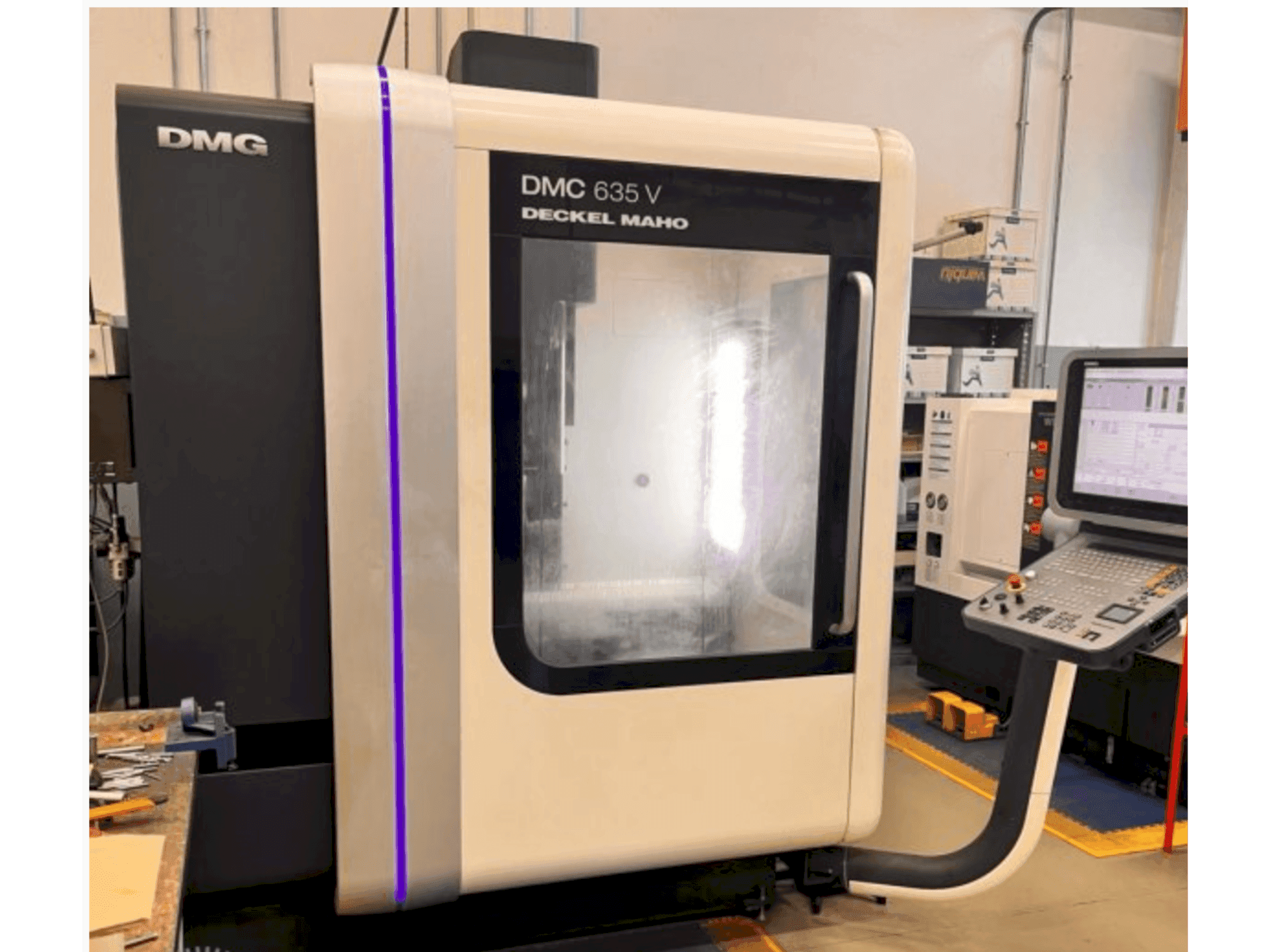 Masina DMG DECKEL MAHO DMC 635 V eestvaade