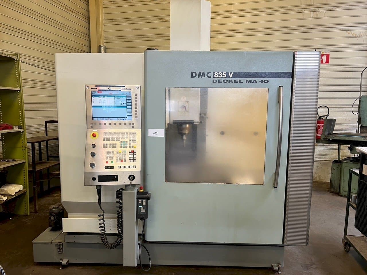 Masina DMG DMC 835 eestvaade