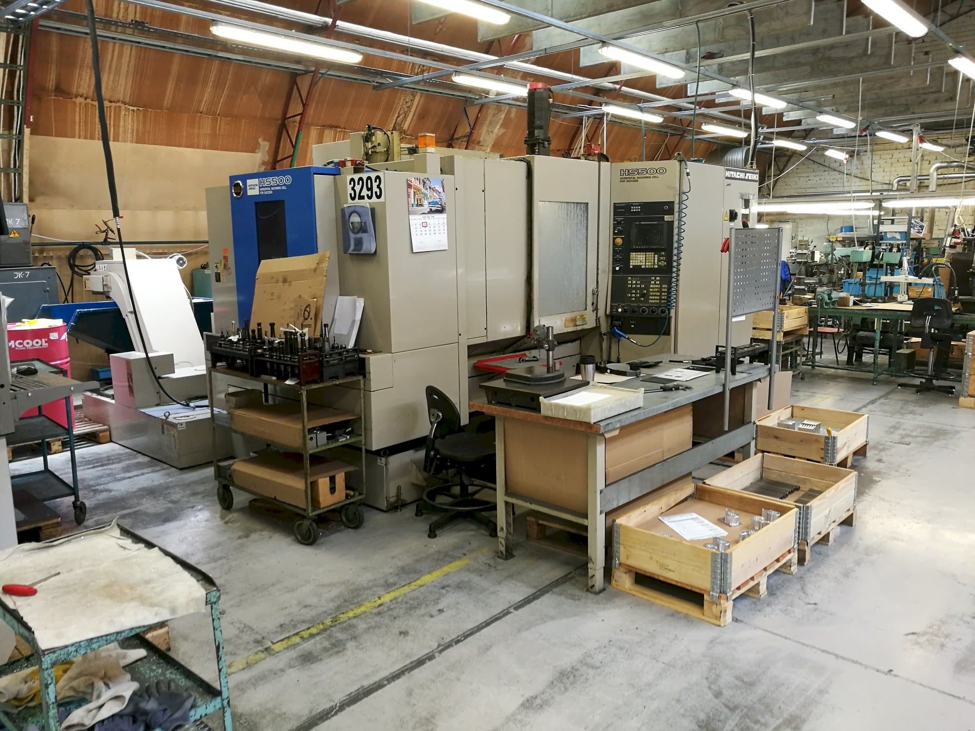 Masina HITACHI SEIKI HS 500 eestvaade