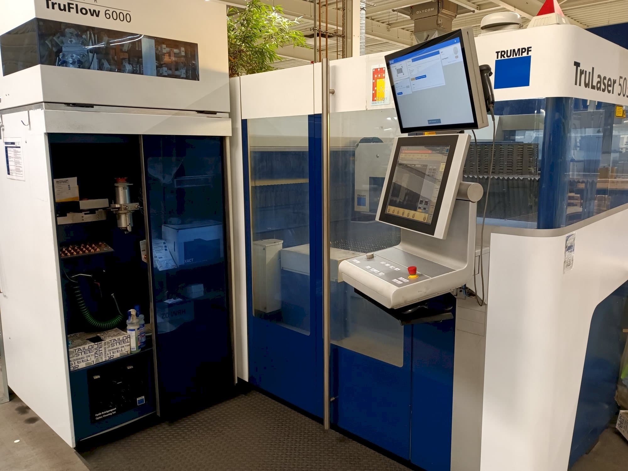 Masina TRUMPF TruLaser 5030 6,0kW Co2 + LiftMaster   eestvaade