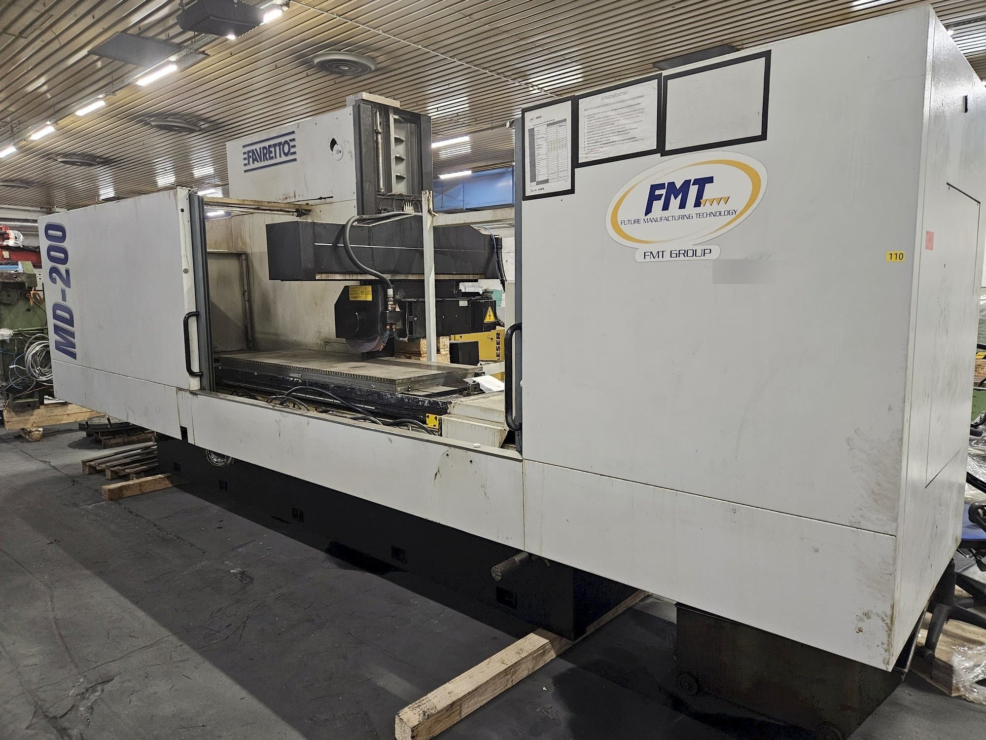 Masina FAVRETTO MD 200 eestvaade