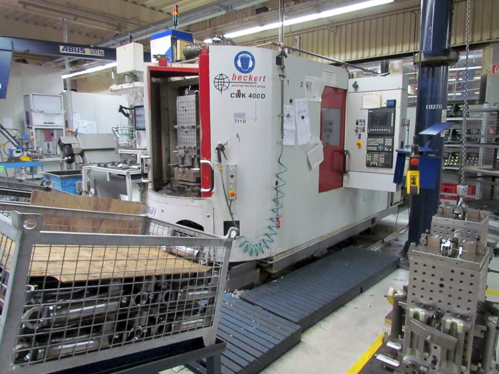 Masina Heckert CWK 400 D eestvaade