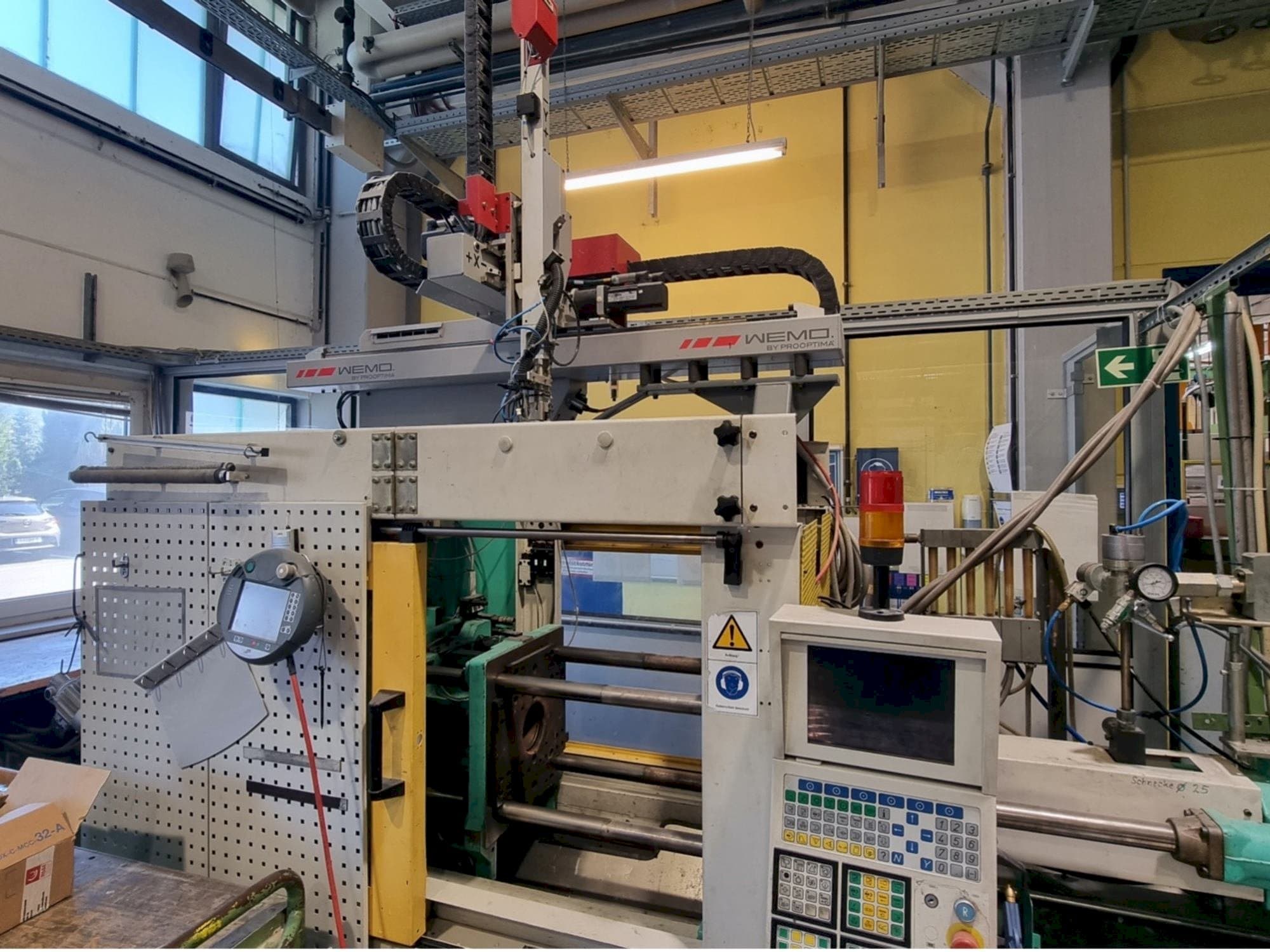 Masina Arburg ALLROUNDER Centex 270 C 500 - 250 eestvaade