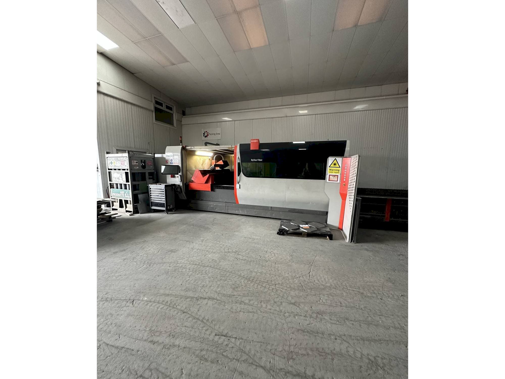 Masina Bystronic Bystar 6KW 3015 Fiber eestvaade