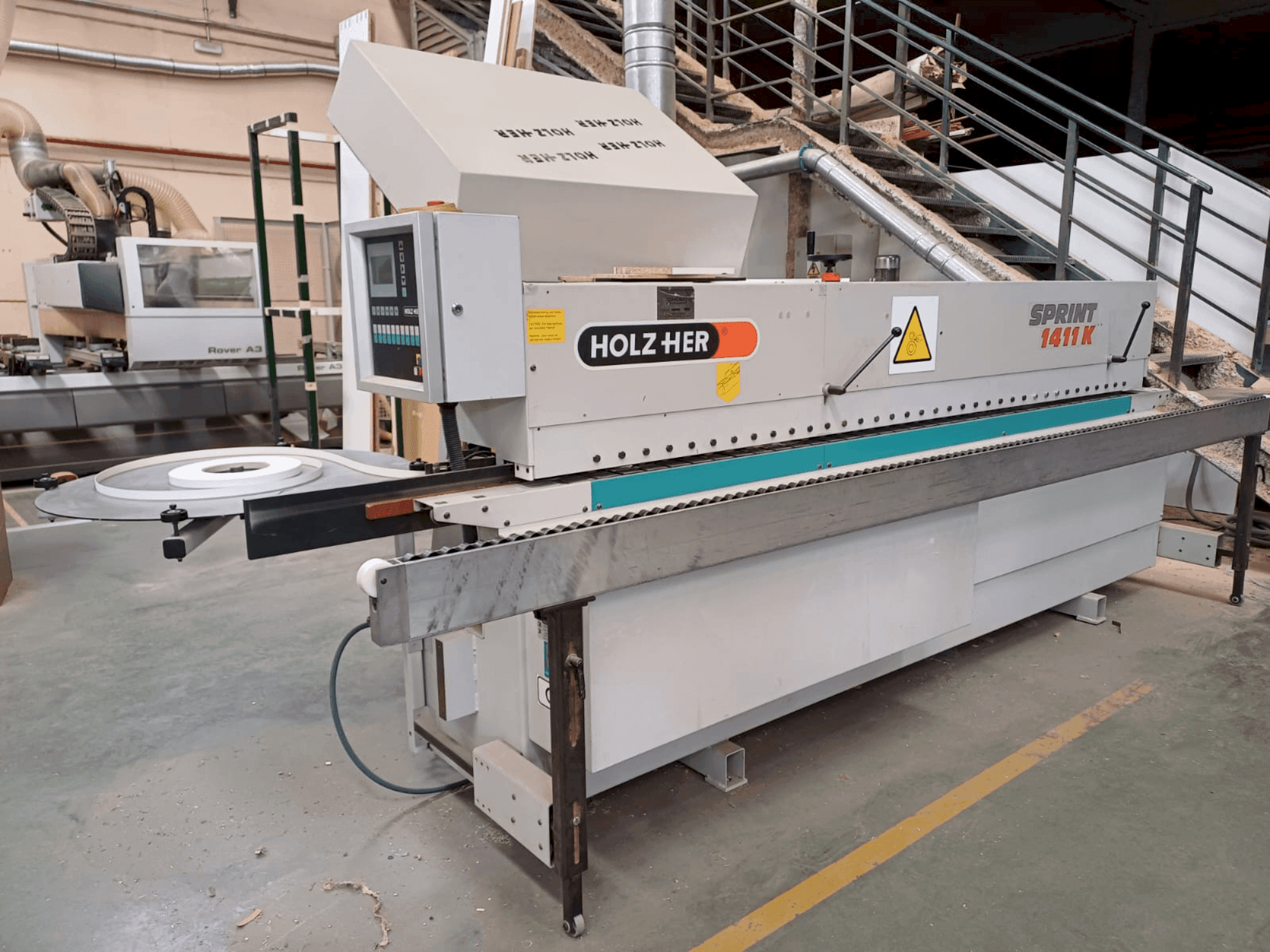 Masina HOLZHER SPRINT 1411K eestvaade