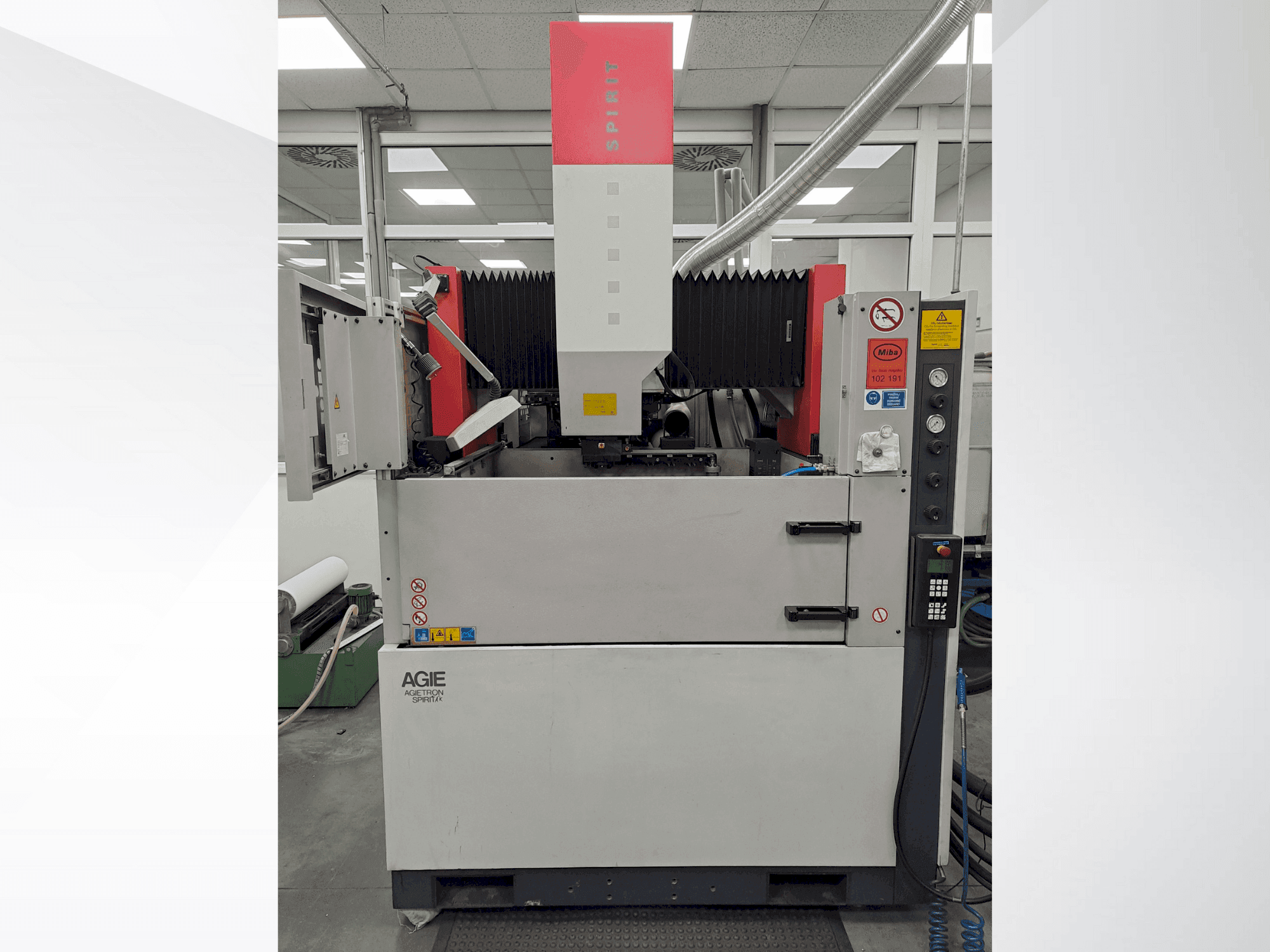 Masina AGIE AGIETRON SPIRIT 4   eestvaade