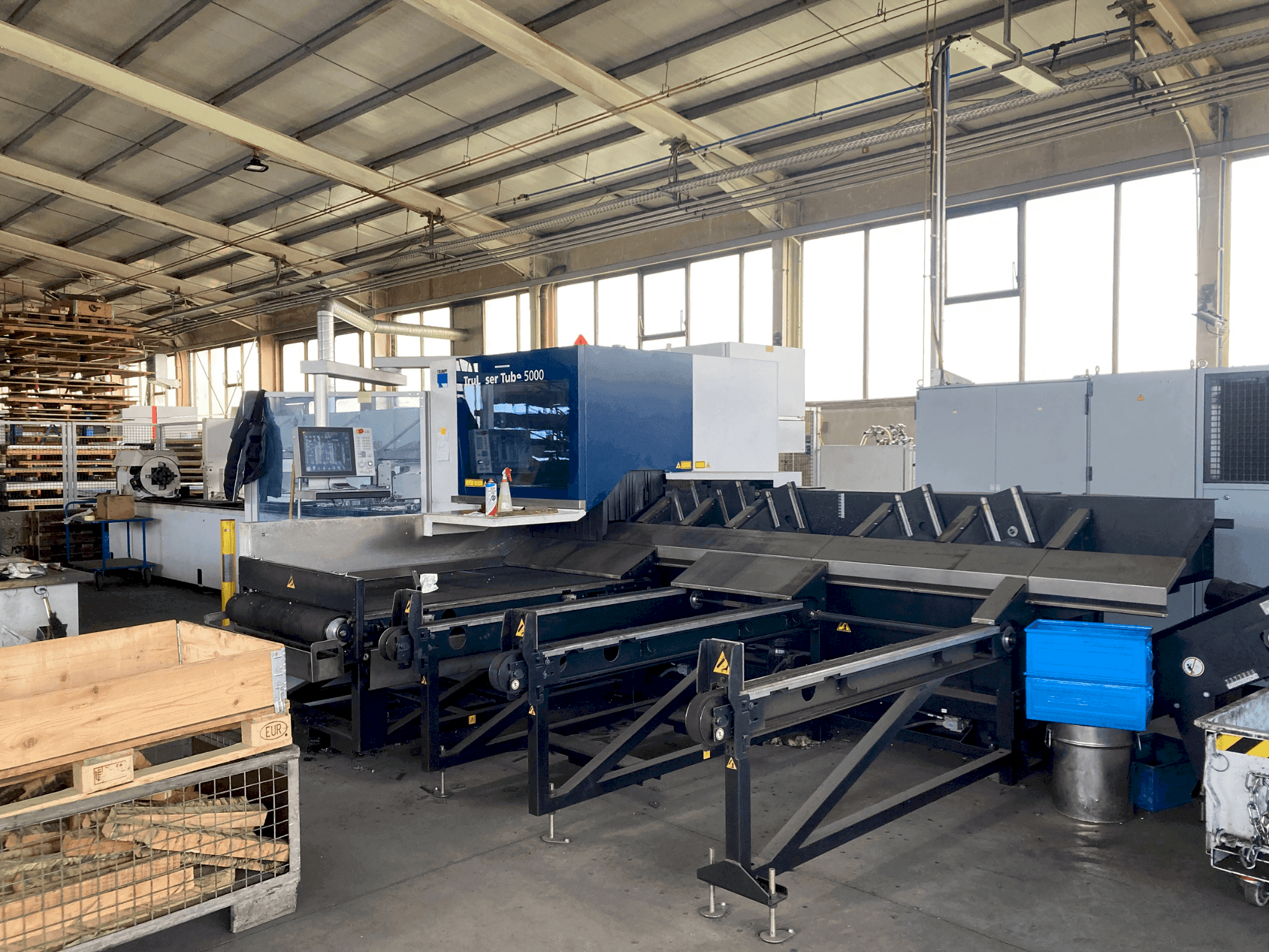 Masina TRUMPF TruLaser Tube 5000 eestvaade
