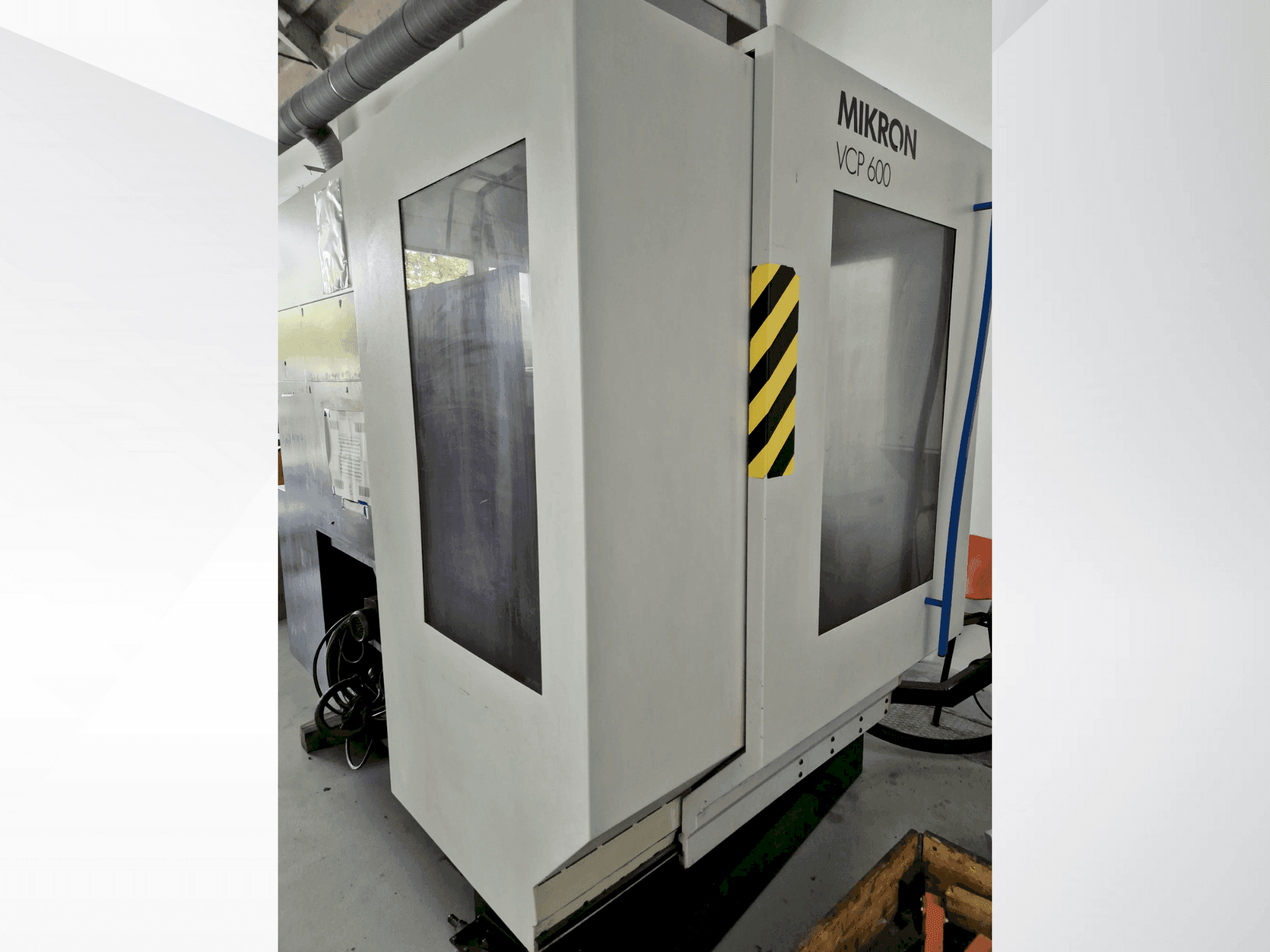 Masina MIKRON VCP 600 eestvaade