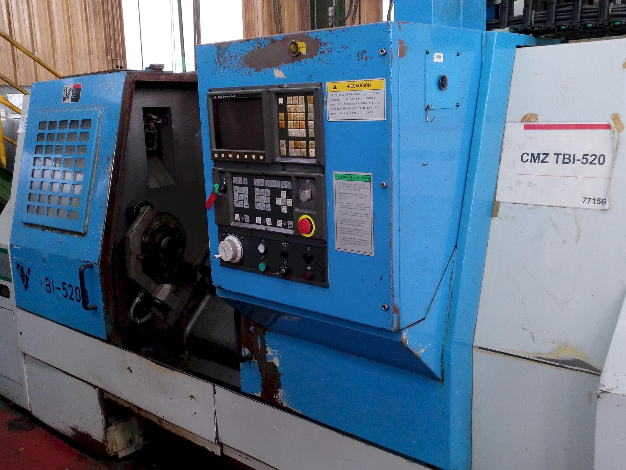 Masina CMZ TBI 520 eestvaade