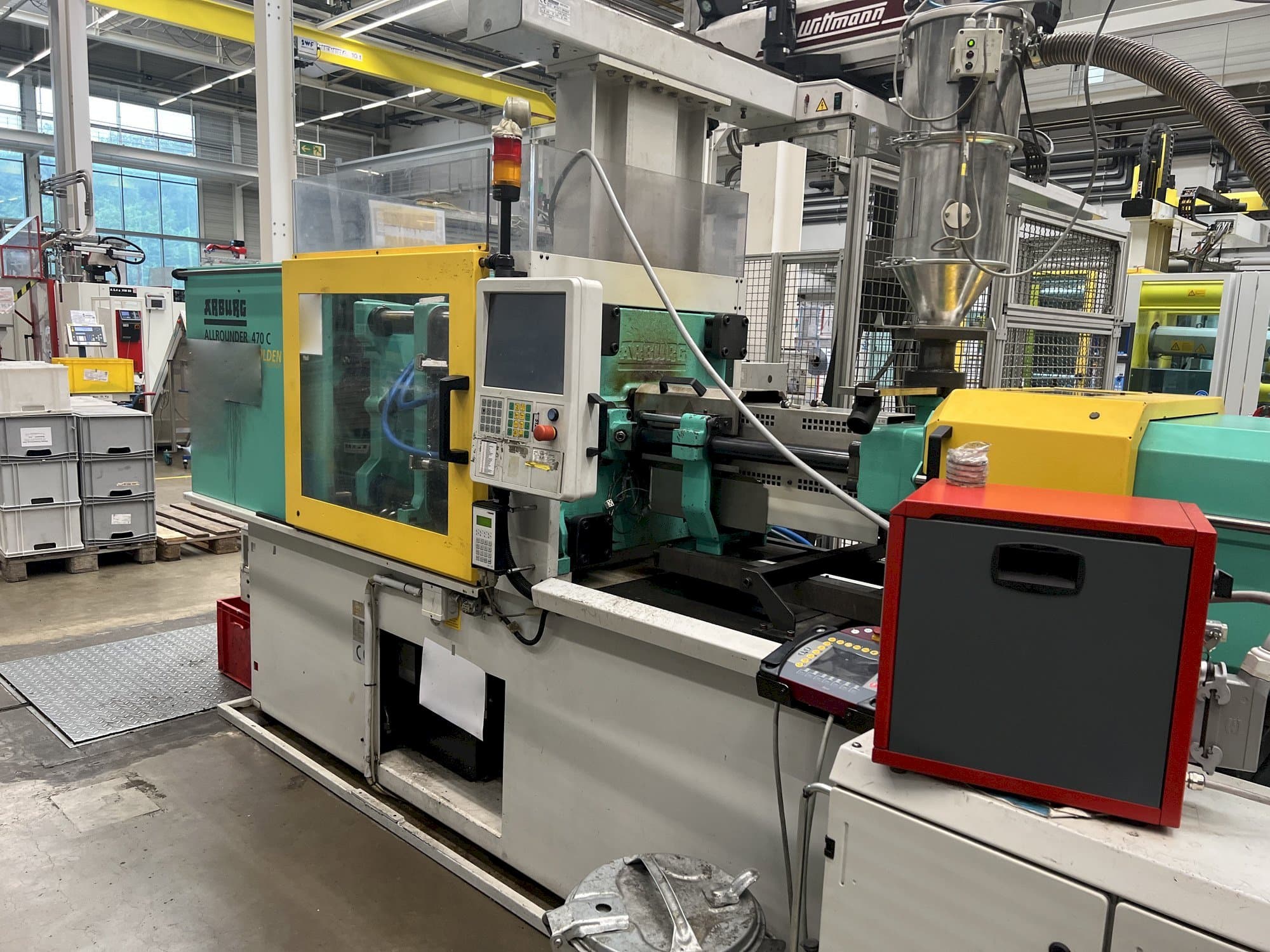Masina Arburg 470C 1500 - 400 eestvaade