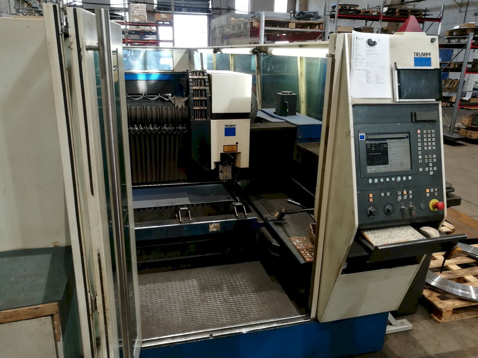 Masina Trumpf TruLaser 5060   eestvaade