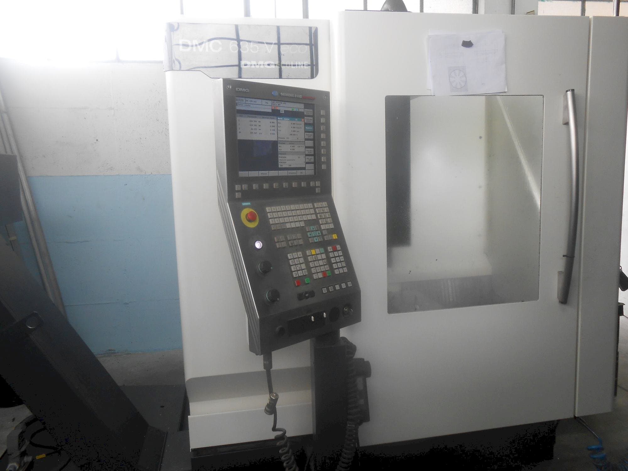 Masina DECKEL MAHO DMC 635V eestvaade
