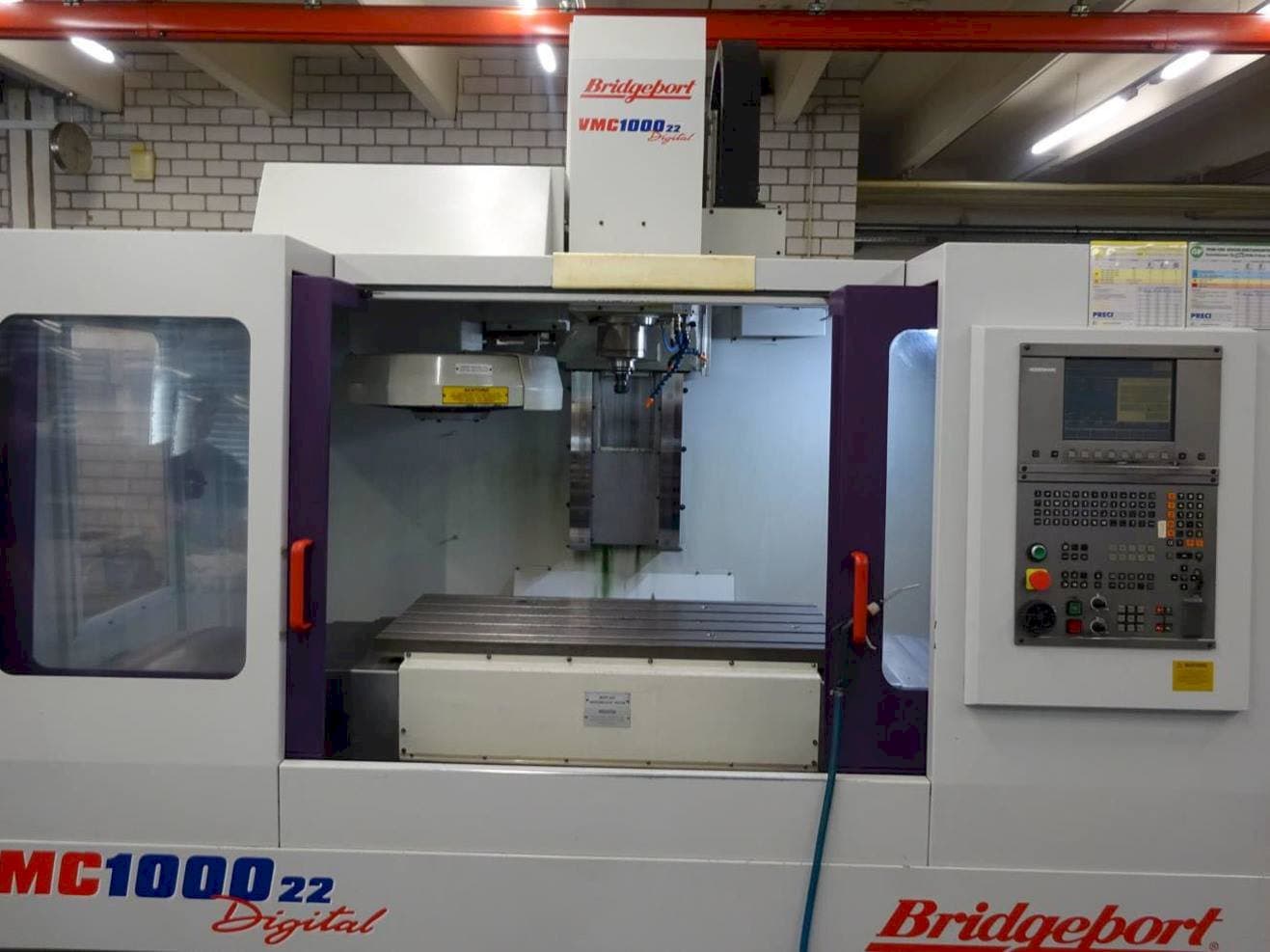 Masina Bridgeport VMC1000-22 eestvaade