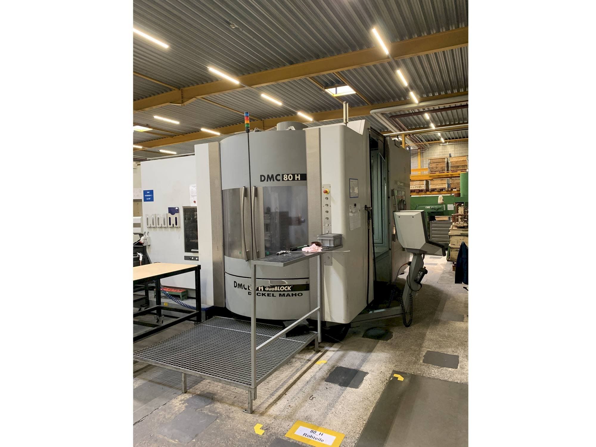 Masina DECKEL MAHO DMC 80 H duoBLOCK eestvaade
