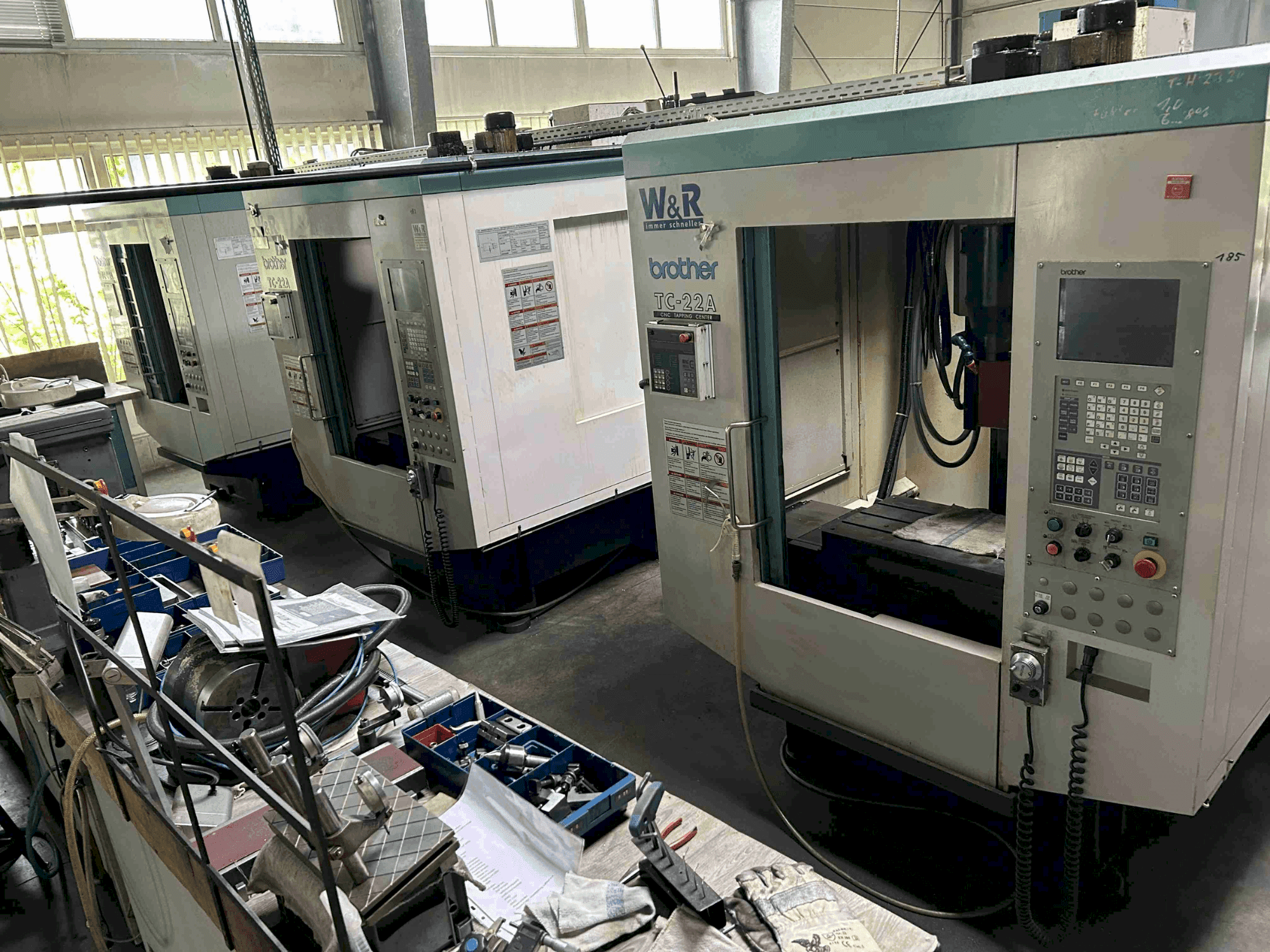 Masina Brother TC-22A   eestvaade