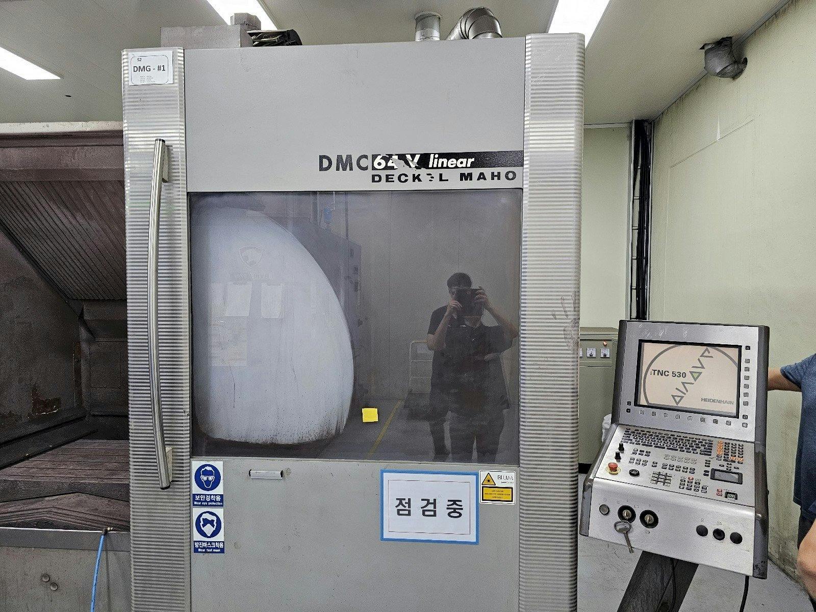 Masina DECKEL MAHO DMC 64V linear   eestvaade