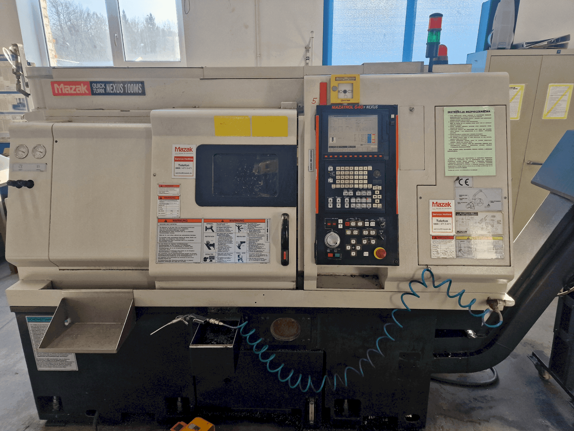 Masina Mazak QTN-100MS eestvaade