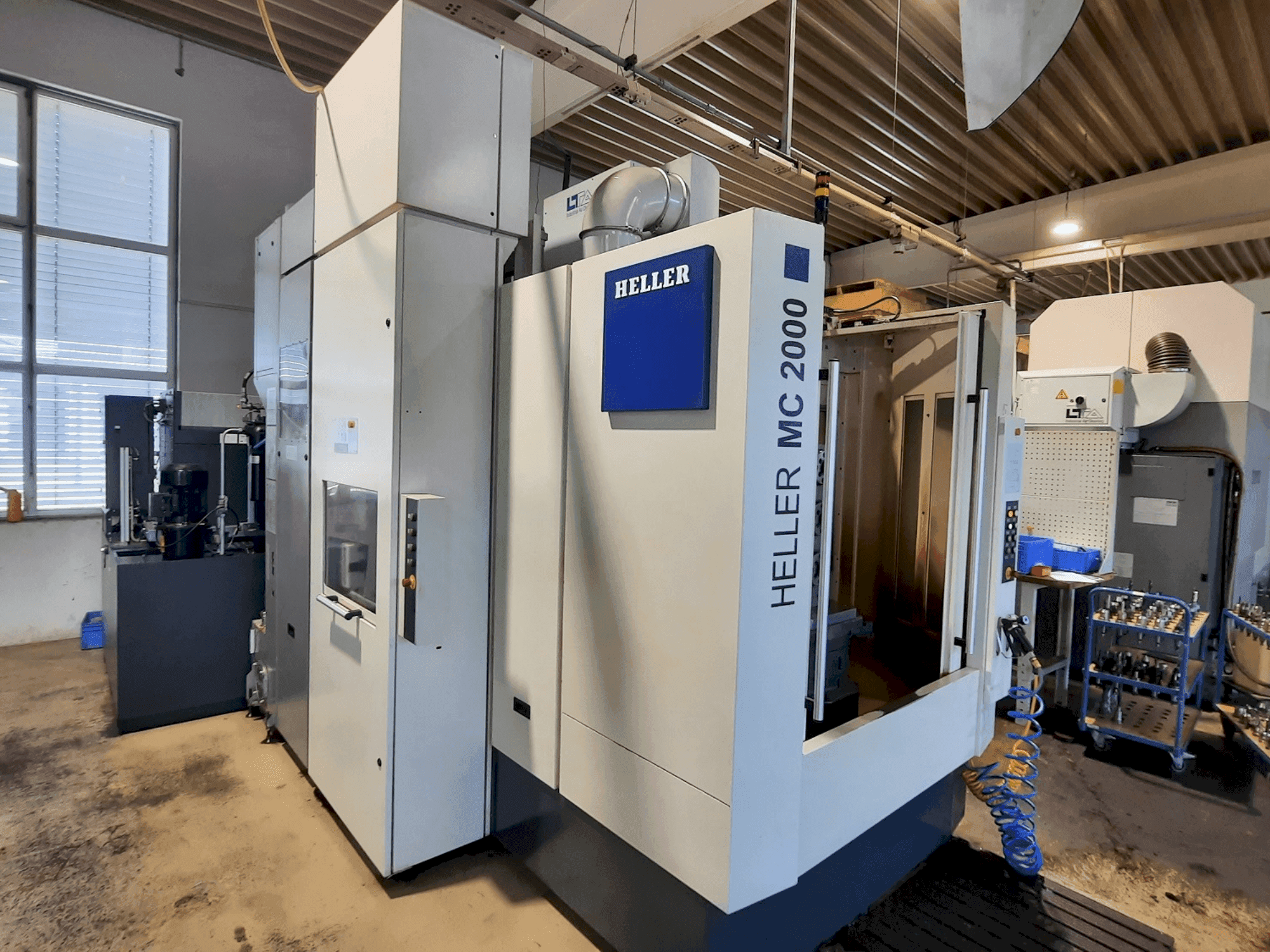 Masina HELLER MC 2000 eestvaade