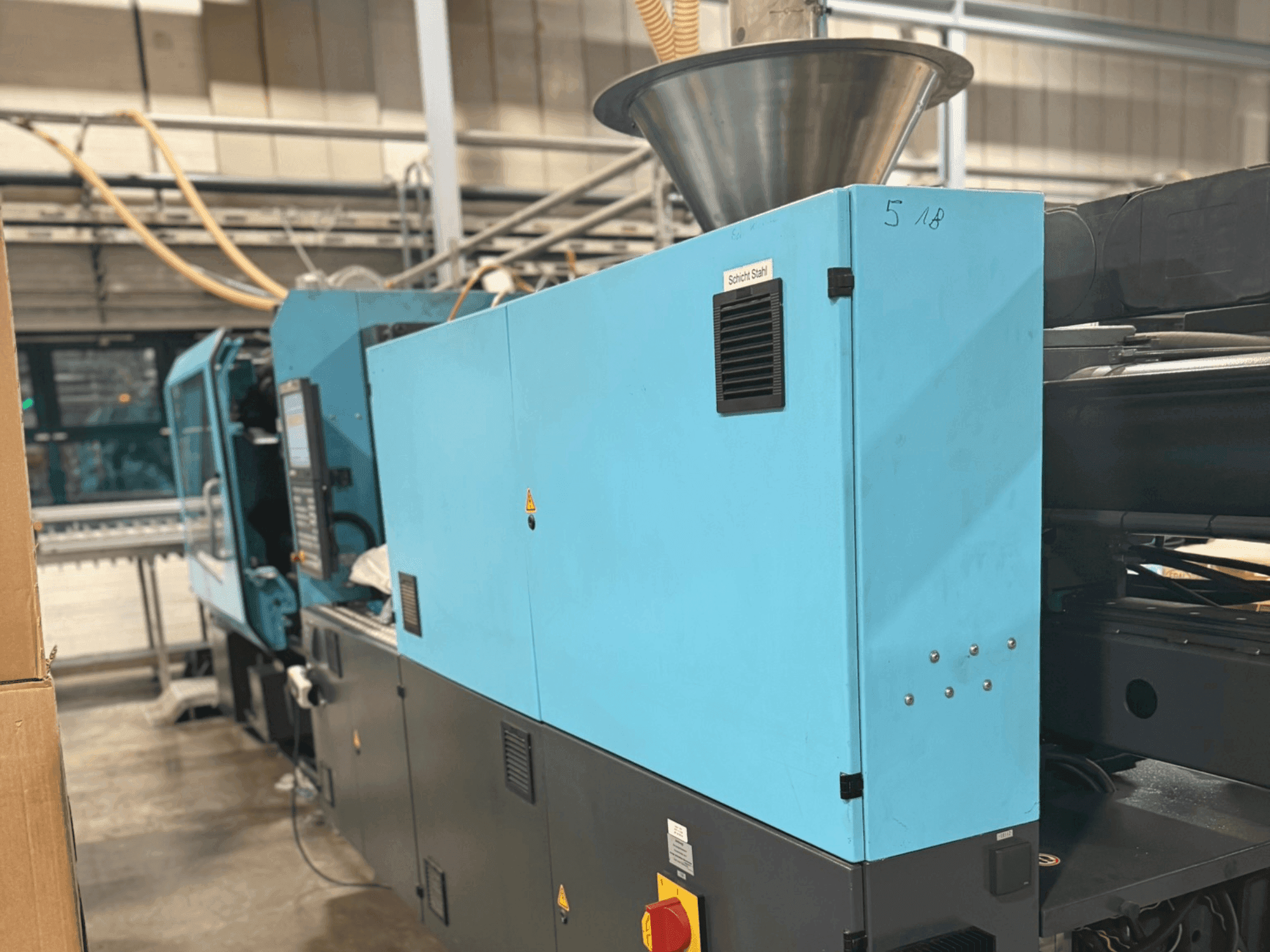 Masina SUMITOMO SHI DEMAG El-Exis S250/630-1600 eestvaade