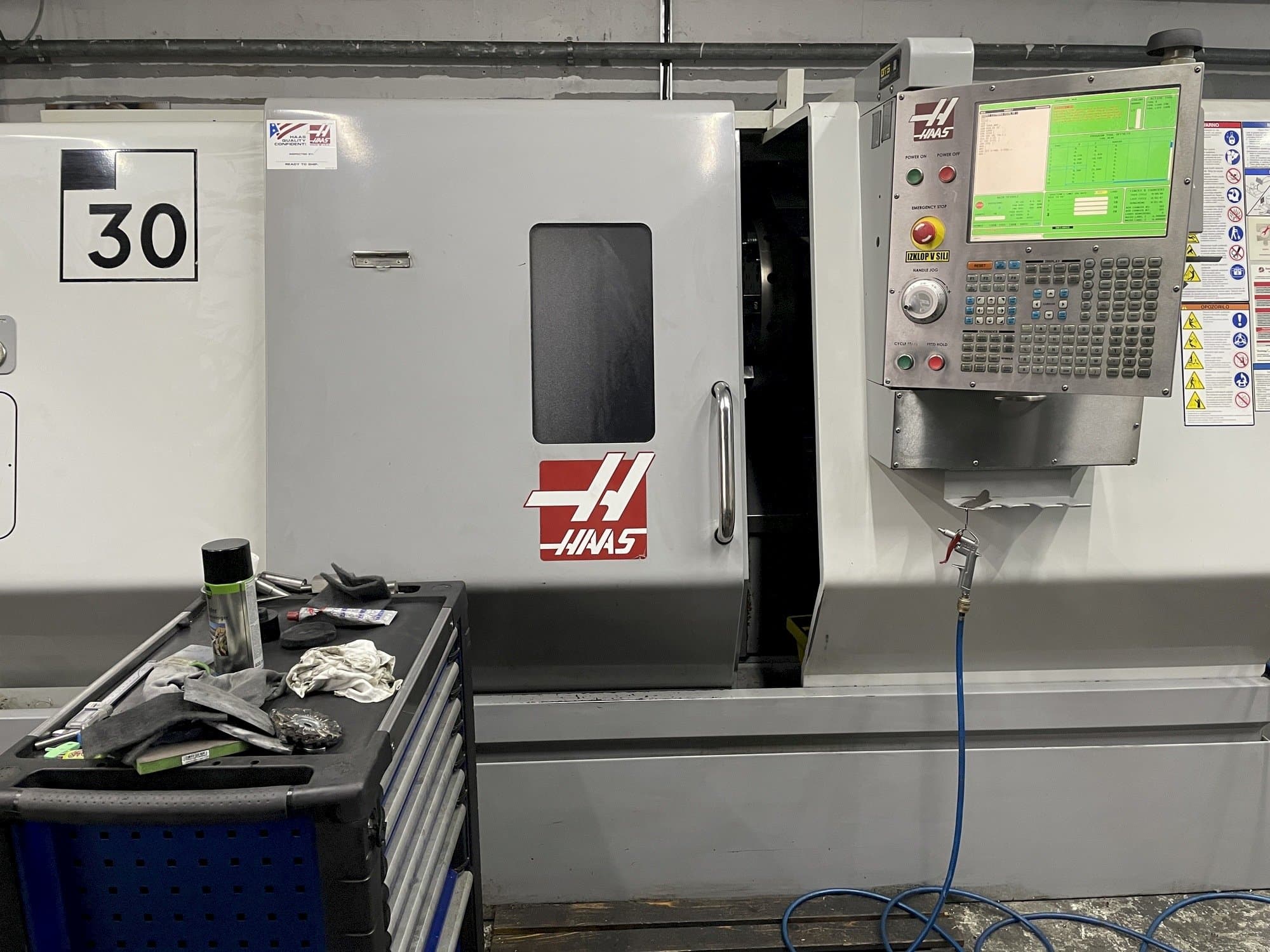Masina HAAS SL-30 eestvaade