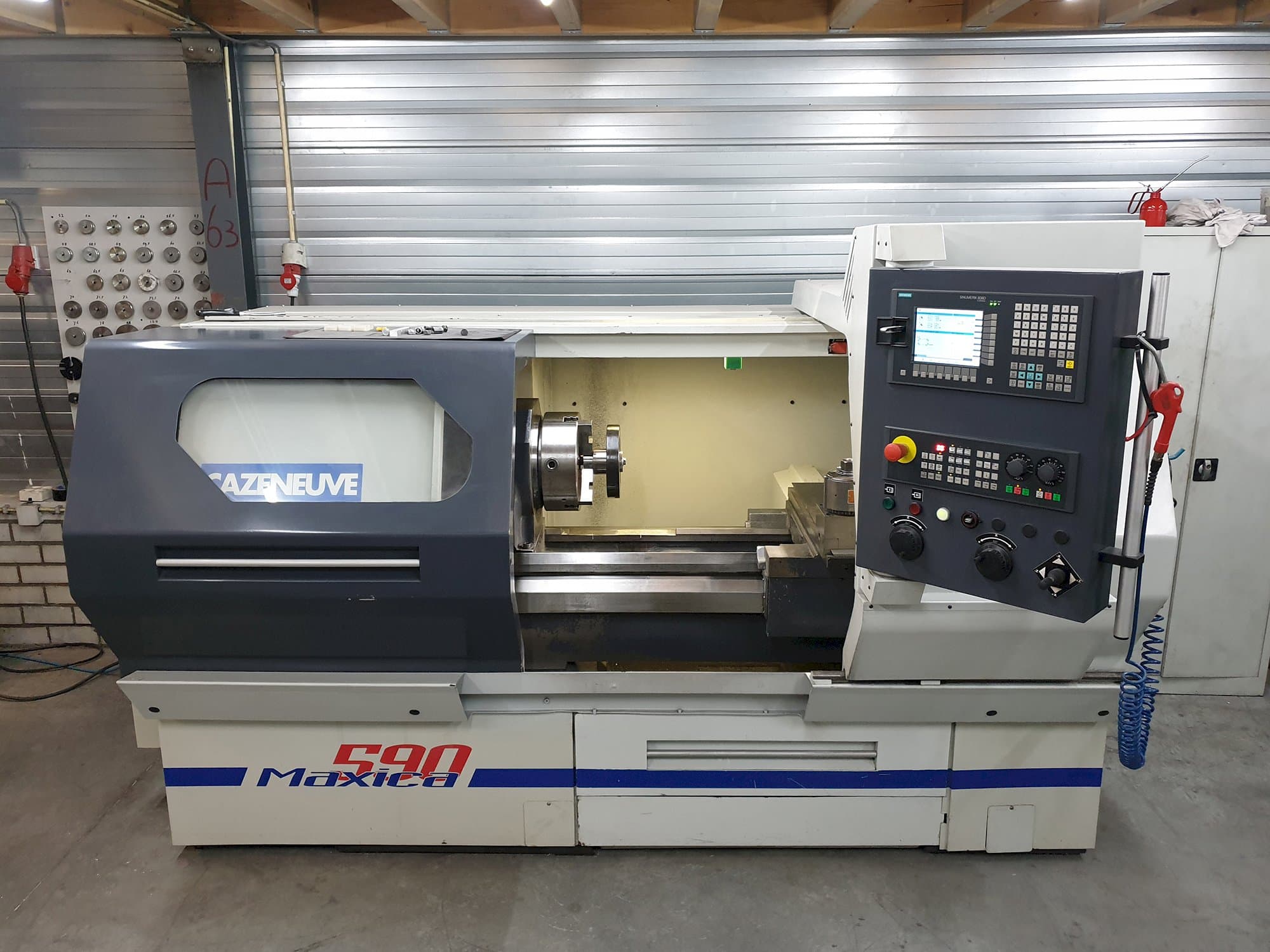 Masina CAZENEUVE MAXICA 590 eestvaade