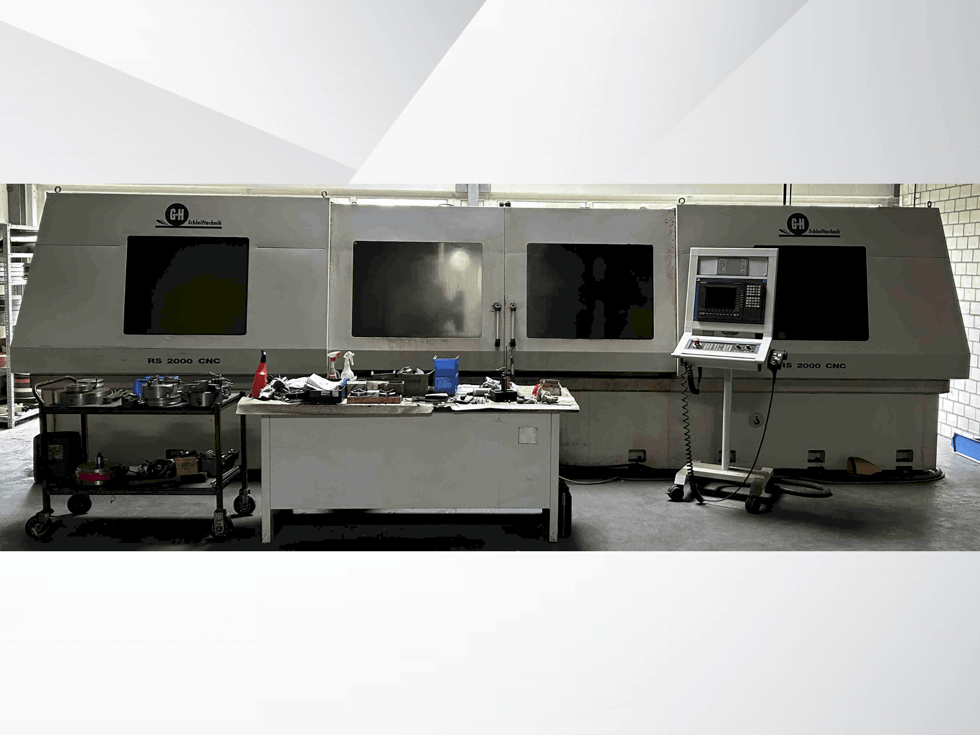 Masina GEIBEL & HOTZ RS 2000 CNC eestvaade